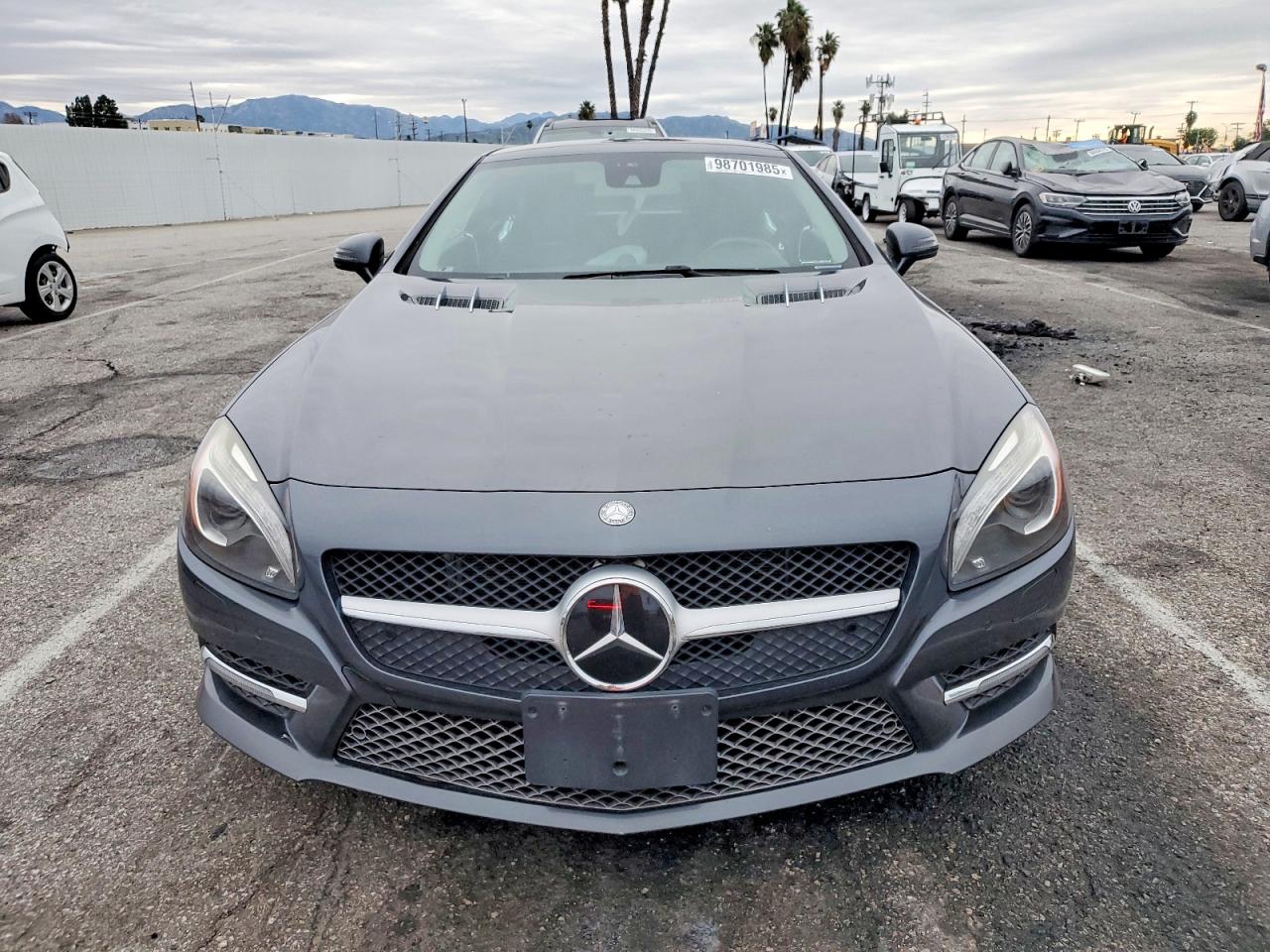 2015 Mercedes-benz Sl 400 Gray vin: WDDJK6FA6FF030875