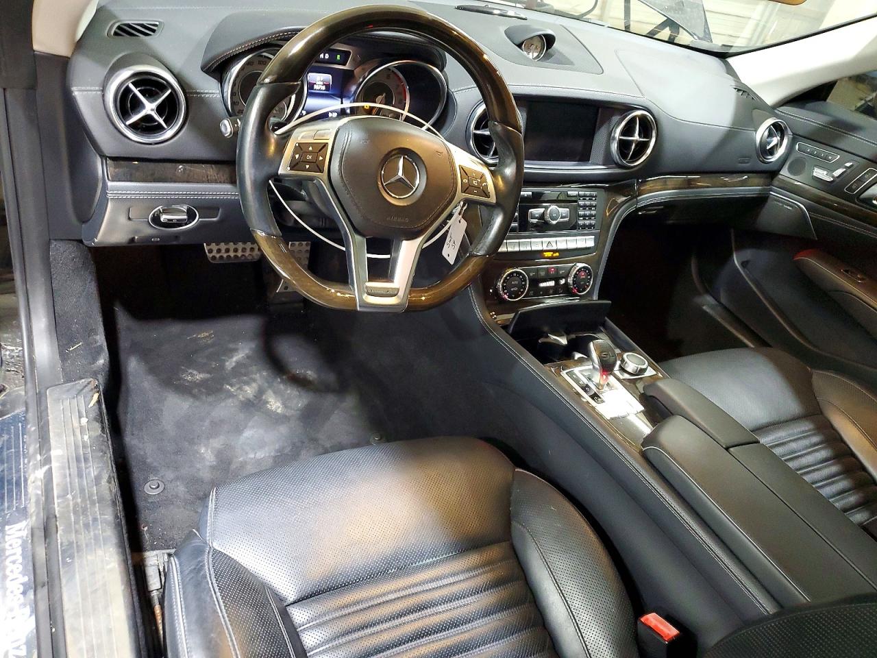 2015 Mercedes-benz Sl 400 Черный vin: WDDJK6FA6FF034683