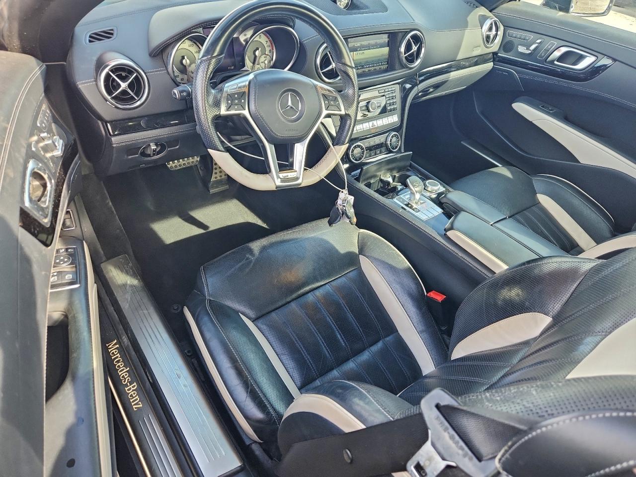 2015 Mercedes-benz Sl 400 Black vin: WDDJK6FA7FF029508