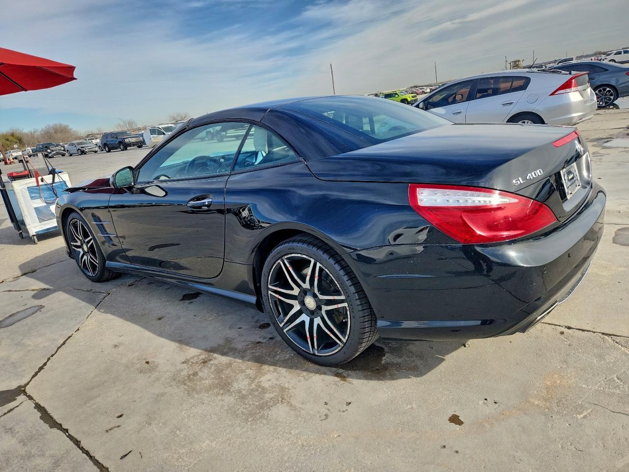 2015 Mercedes-benz Sl 400 Black vin: WDDJK6FA7FF029508