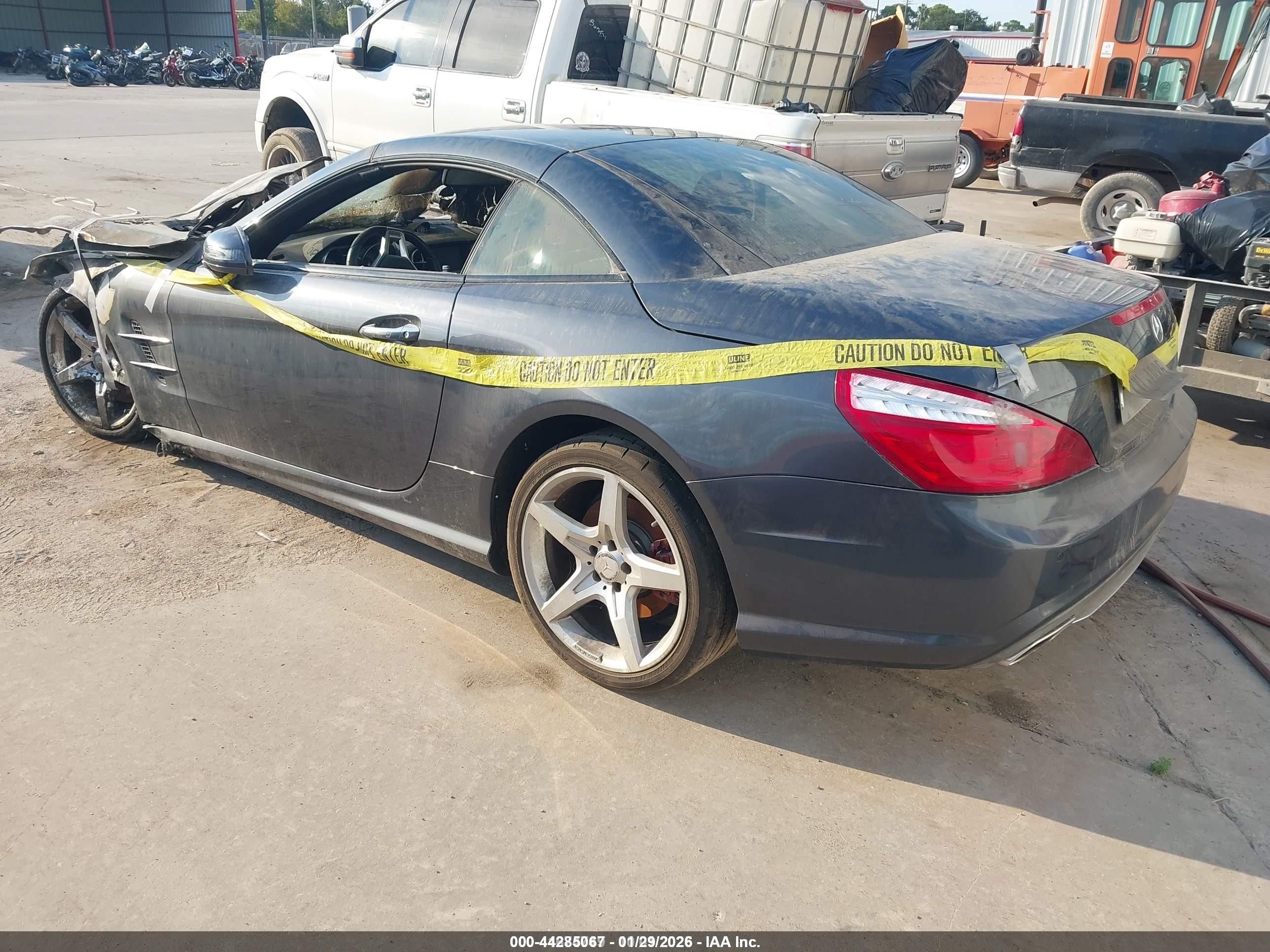 2015 Mercedes-benz Sl 400   Gray vin: WDDJK6FA8FF032899