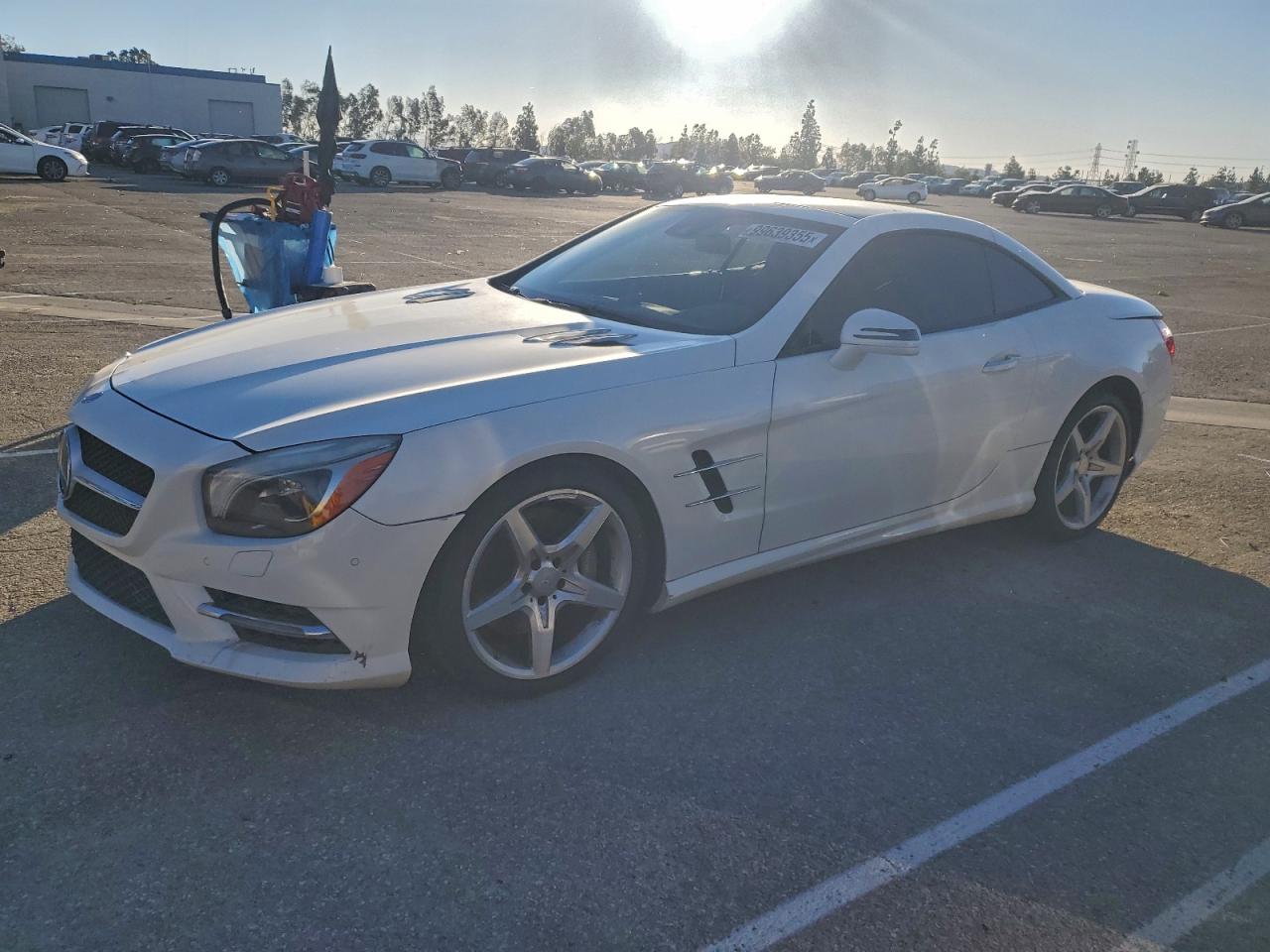 2015 Mercedes-benz Sl 400 Белый vin: WDDJK6FA9FF030711