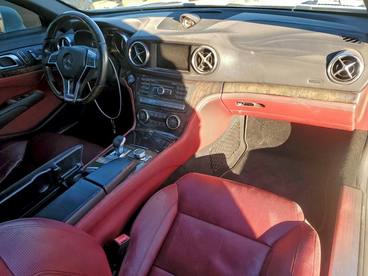 2015 Mercedes-benz Sl 400 White vin: WDDJK6FA9FF030711