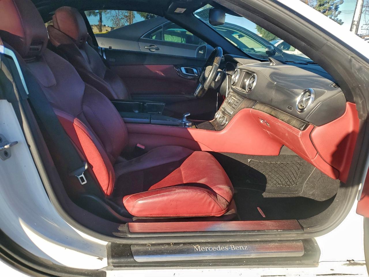 2015 Mercedes-benz Sl 400 White vin: WDDJK6FA9FF030711