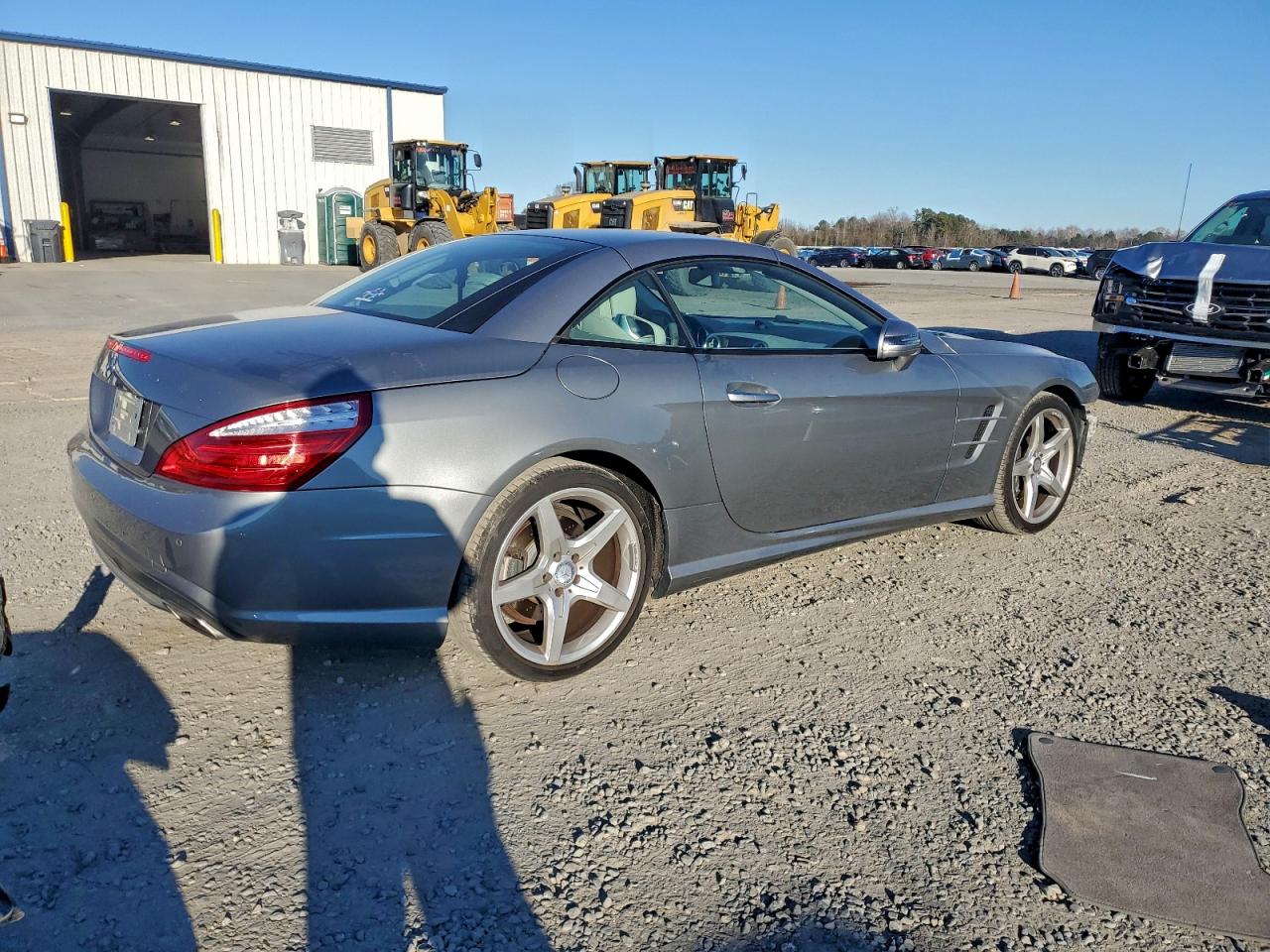 2015 Mercedes-benz Sl 400 Silver vin: WDDJK6FAXFF033097