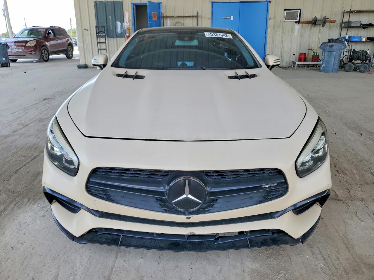 2013 Mercedes-benz Sl 550 Бежевый vin: WDDJK7DA0DF000826