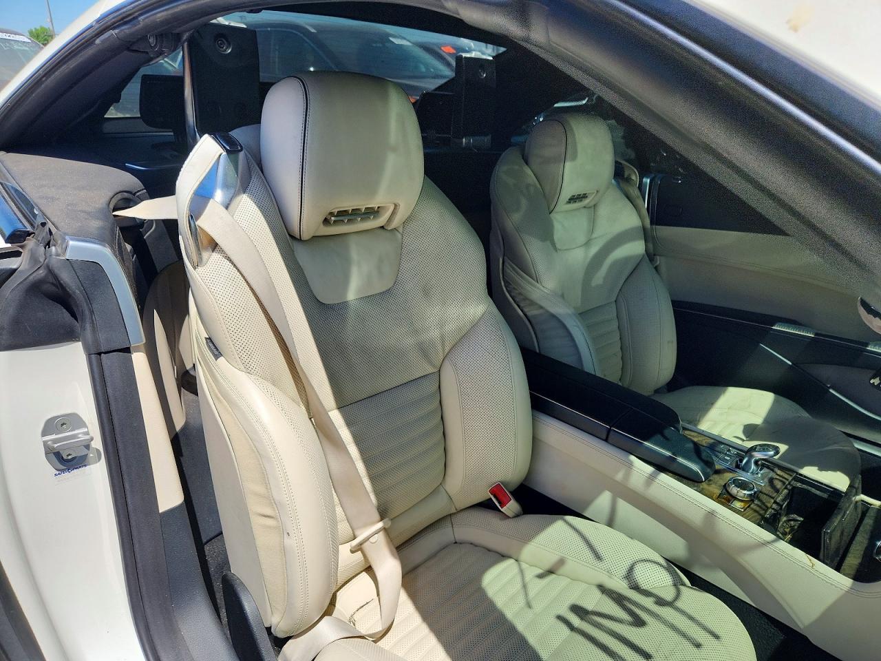 2013 Mercedes-benz Sl 550 White vin: WDDJK7DA1DF014010