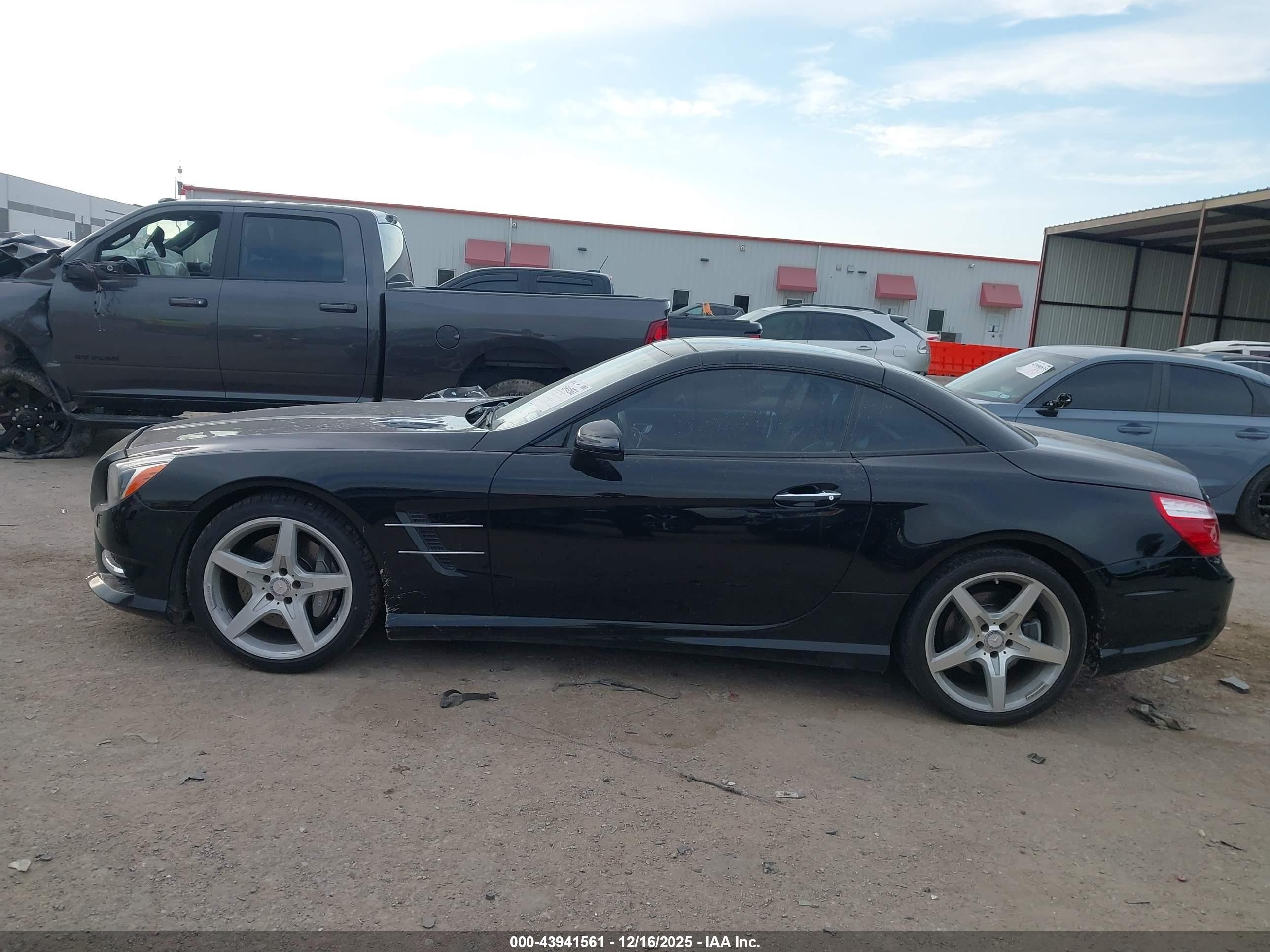 2014 Mercedes-benz Sl 550   Black vin: WDDJK7DA1EF025607