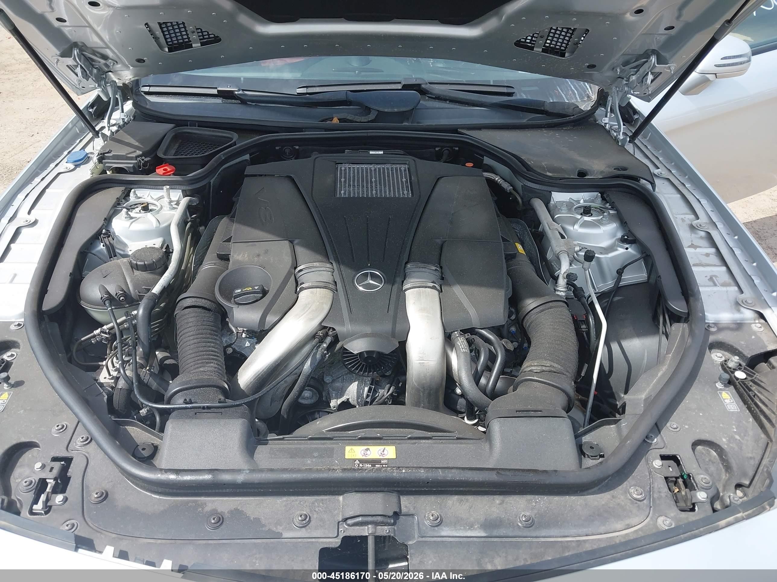 2013 Mercedes-benz Sl 550   Silver vin: WDDJK7DA2DF021015