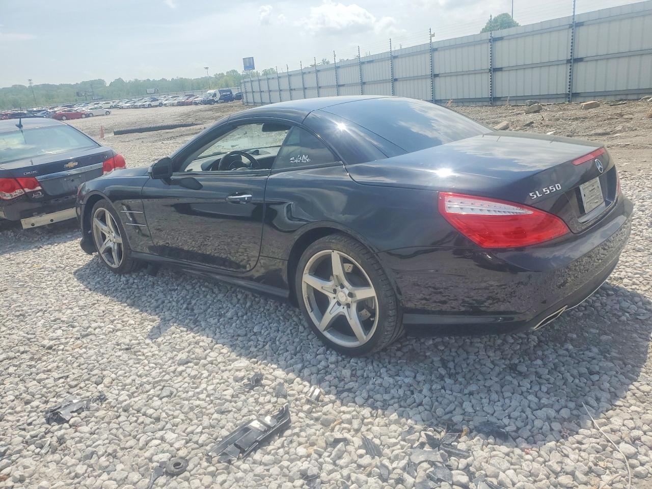 2014 Mercedes-benz Sl 550 Черный vin: WDDJK7DA2EF022067