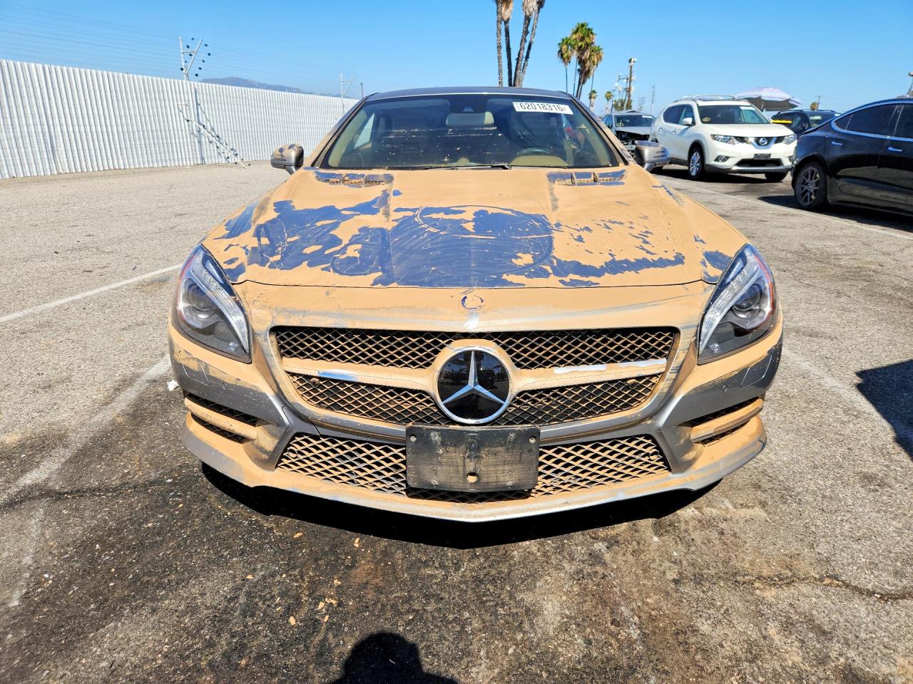 2015 Mercedes-benz Sl 550 Gray vin: WDDJK7DA2FF031529