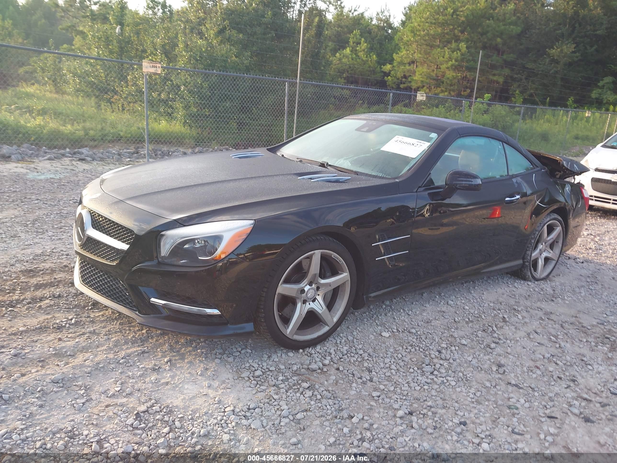2013 Mercedes-benz Sl 550 Black vin: WDDJK7DA3DF000805
