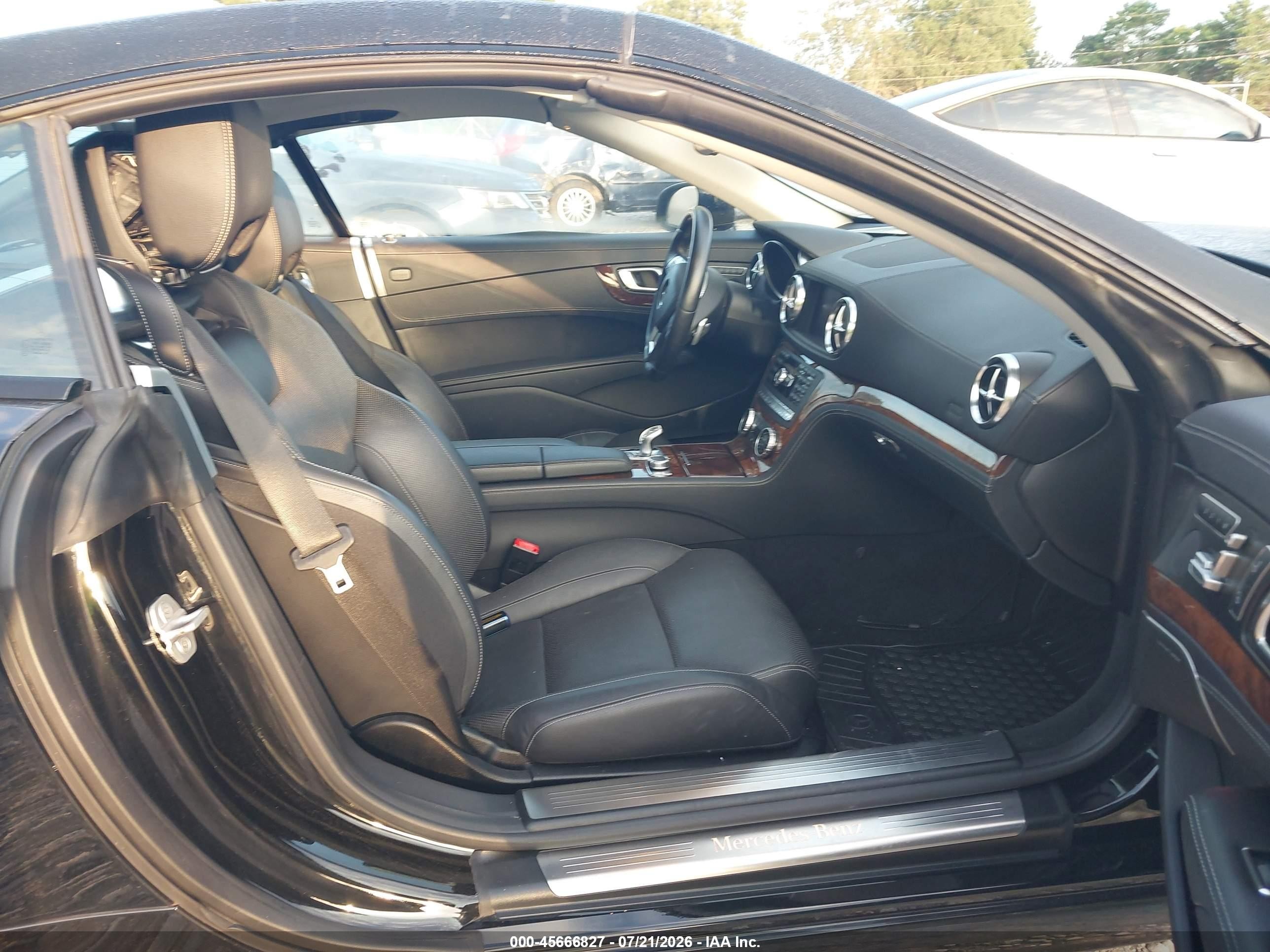 2013 Mercedes-benz Sl 550 Black vin: WDDJK7DA3DF000805