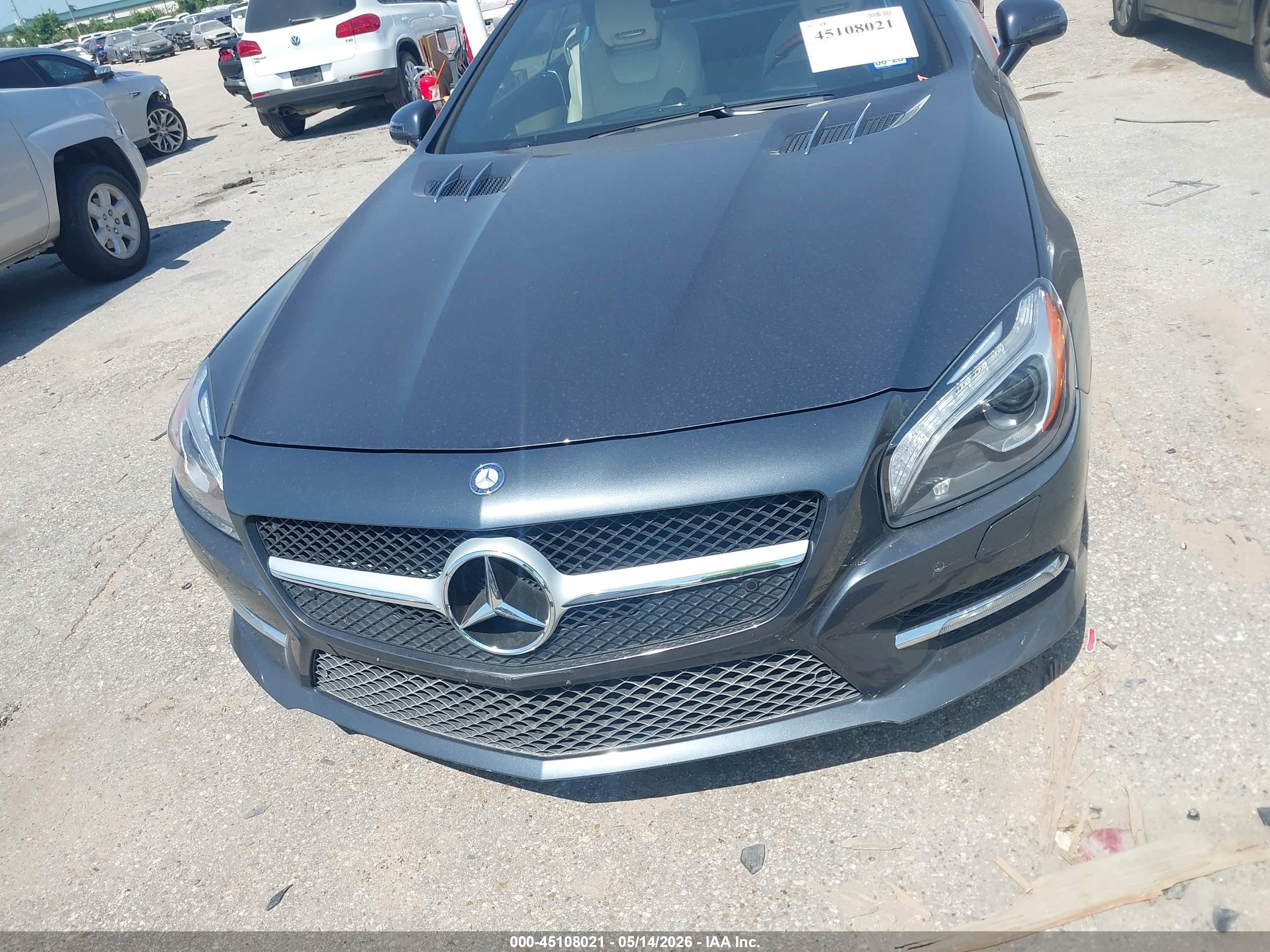 2013 Mercedes-benz Sl 550   Gray vin: WDDJK7DA3DF008287