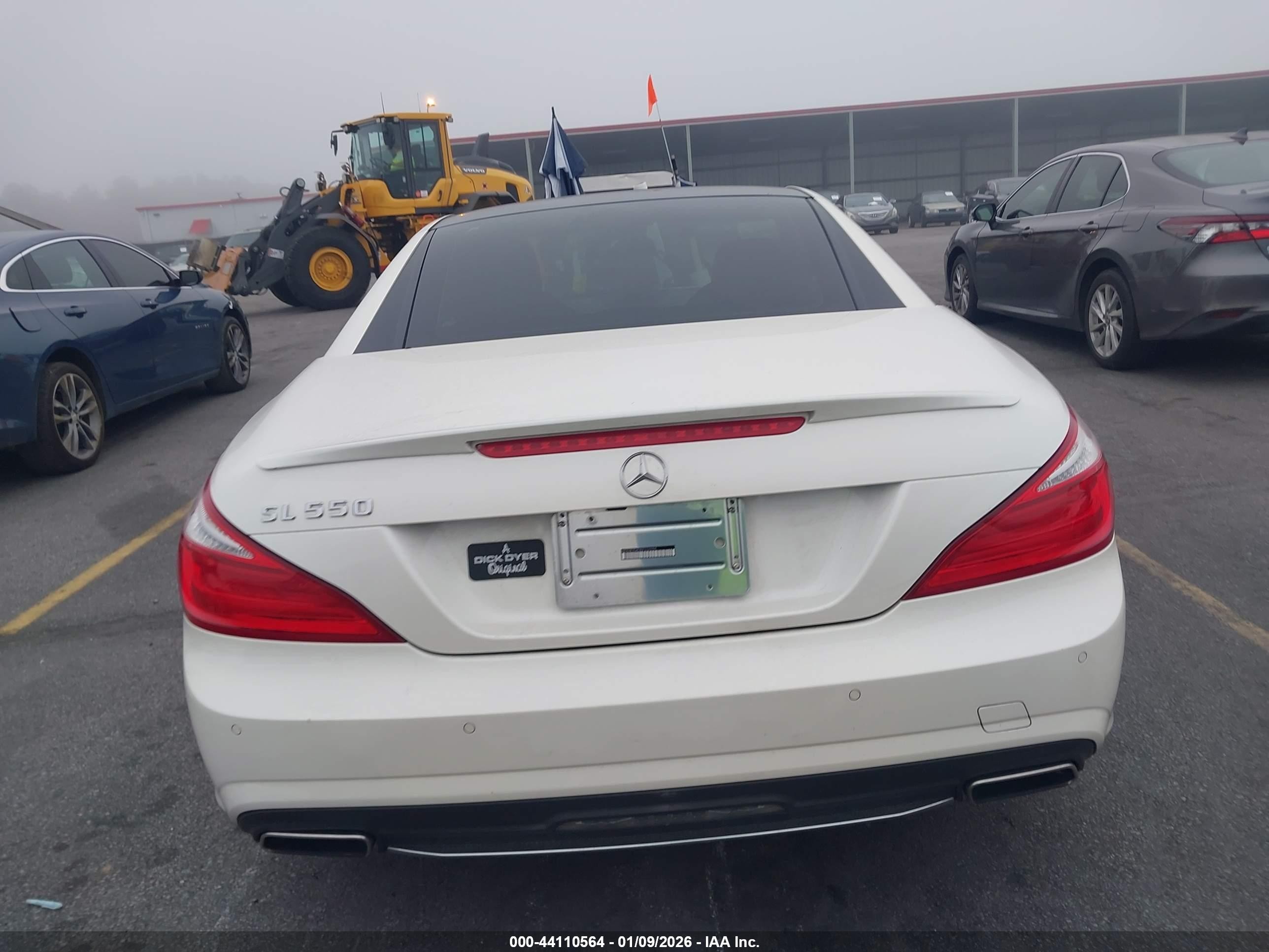 2014 Mercedes-benz Sl 550   White vin: WDDJK7DA3EF026094