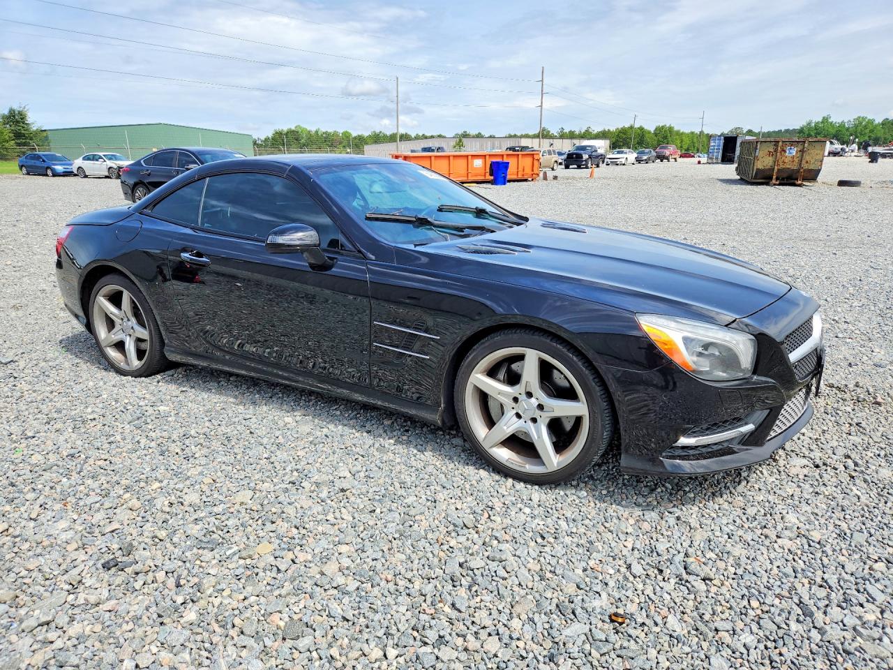 2013 Mercedes-benz Sl 550 Черный vin: WDDJK7DA4DF001722