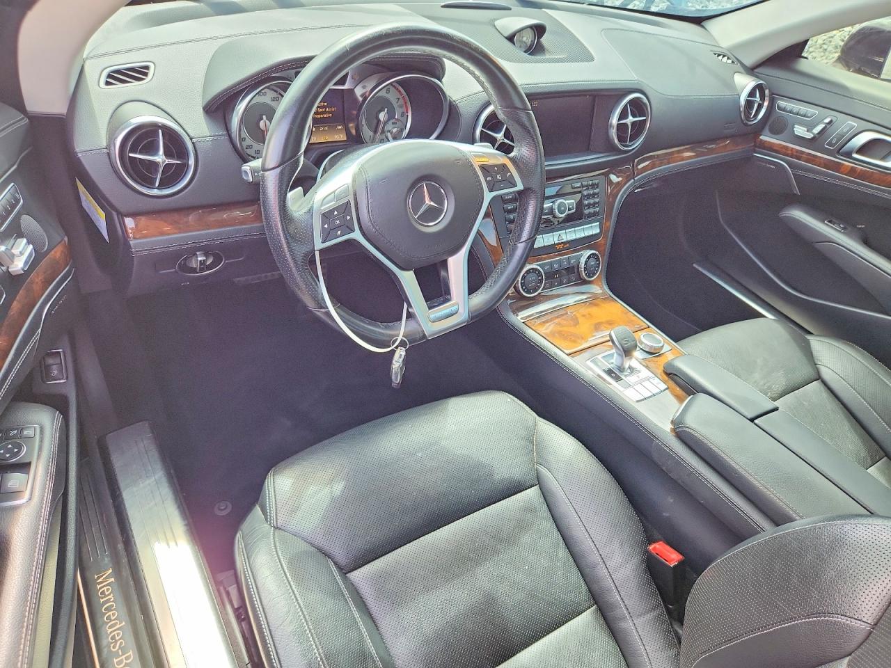 2013 Mercedes-benz Sl 550 Черный vin: WDDJK7DA4DF001722