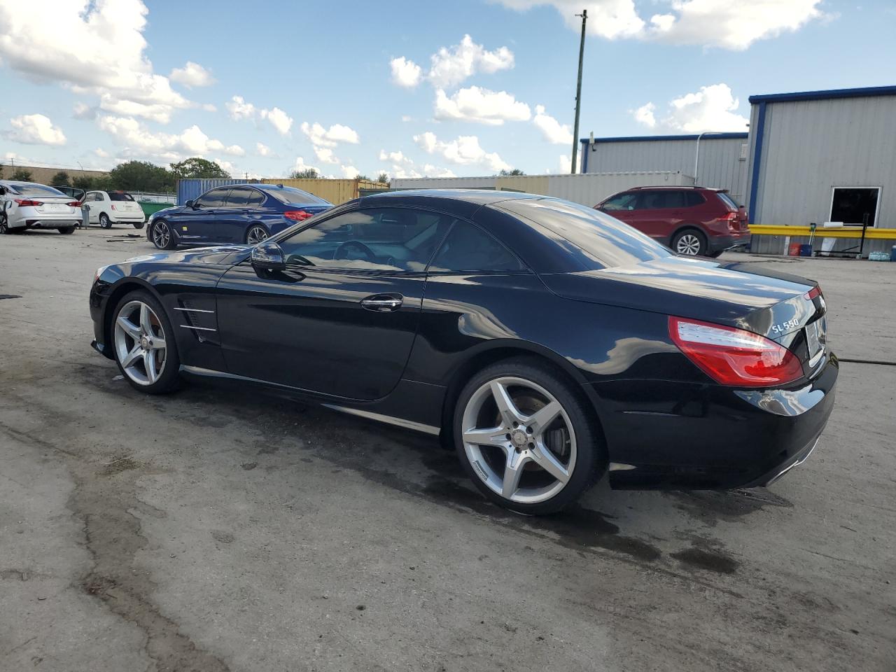 2014 Mercedes-benz Sl 550 Black vin: WDDJK7DA4EF025892