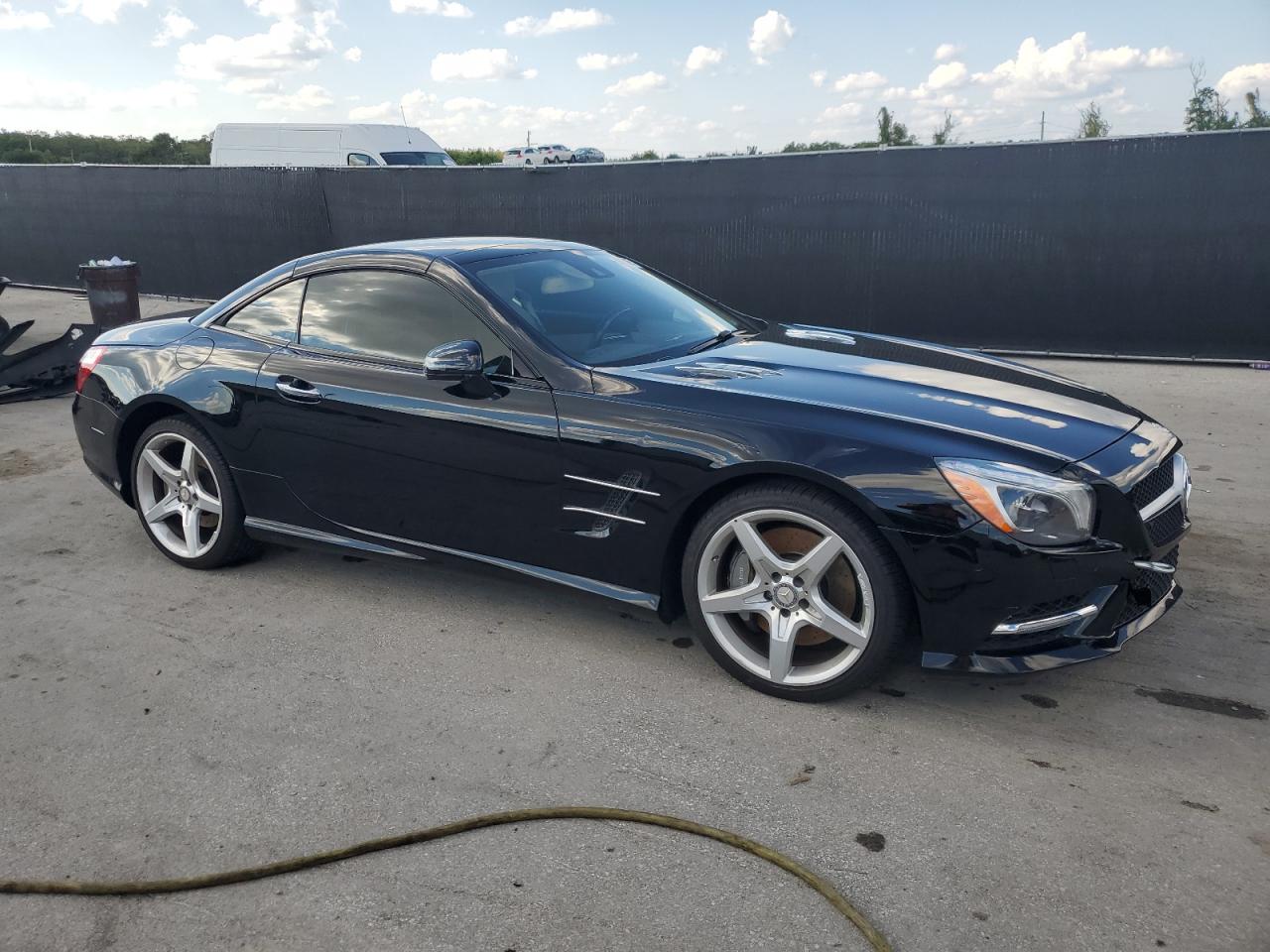 2014 Mercedes-benz Sl 550 Black vin: WDDJK7DA4EF025892