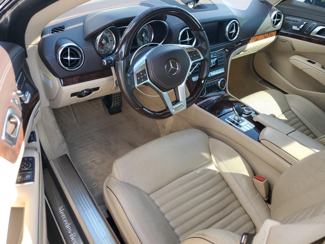 2014 Mercedes-benz Sl 550 Black vin: WDDJK7DA4EF025892
