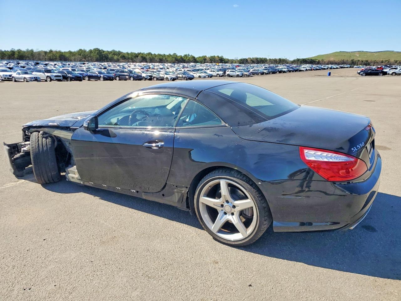 2014 Mercedes-benz Sl 550 Black vin: WDDJK7DA4EF026069