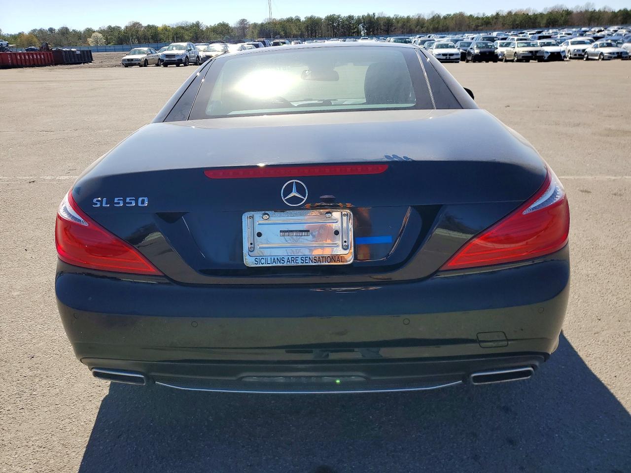 2014 Mercedes-benz Sl 550 Black vin: WDDJK7DA4EF026069