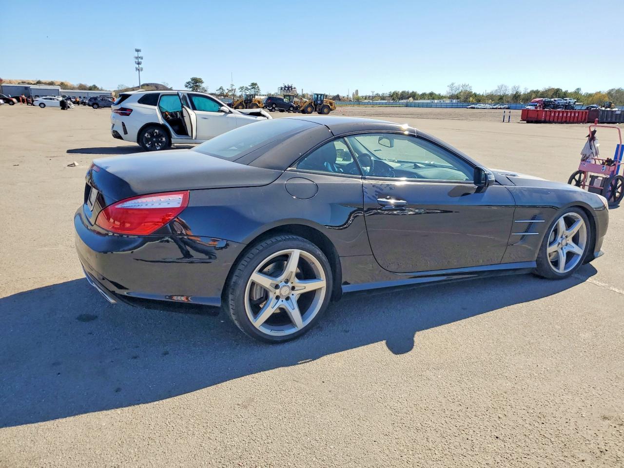 2014 Mercedes-benz Sl 550 Black vin: WDDJK7DA4EF026069
