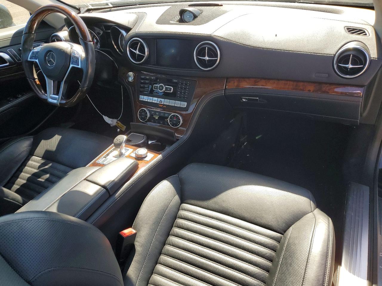 2014 Mercedes-benz Sl 550 Black vin: WDDJK7DA4EF026069