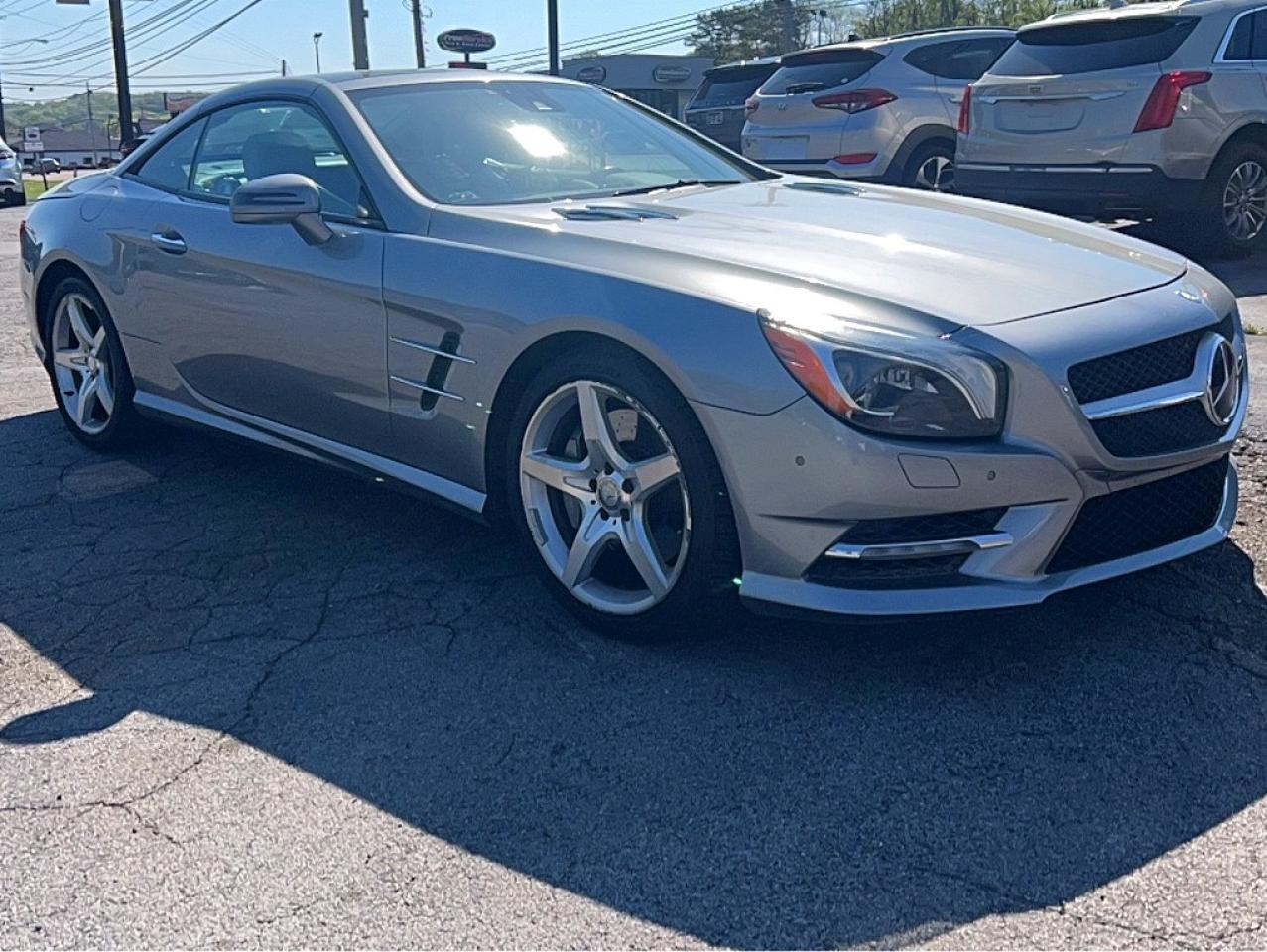 2015 Mercedes-benz Sl 550 Silver vin: WDDJK7DA4FF036036