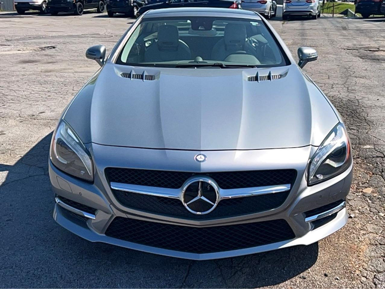 2015 Mercedes-benz Sl 550 Silver vin: WDDJK7DA4FF036036