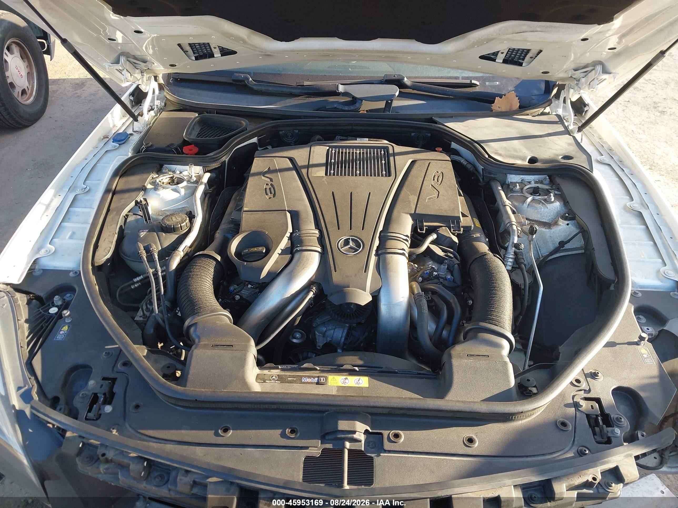 2013 Mercedes-benz Sl 550   Белый vin: WDDJK7DA5DF009988