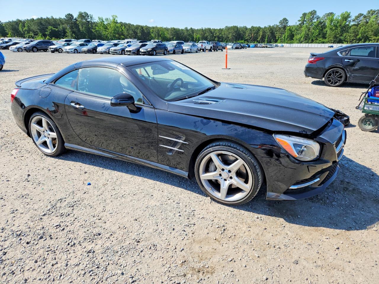 2014 Mercedes-benz Sl 550 Черный vin: WDDJK7DA5EF023049
