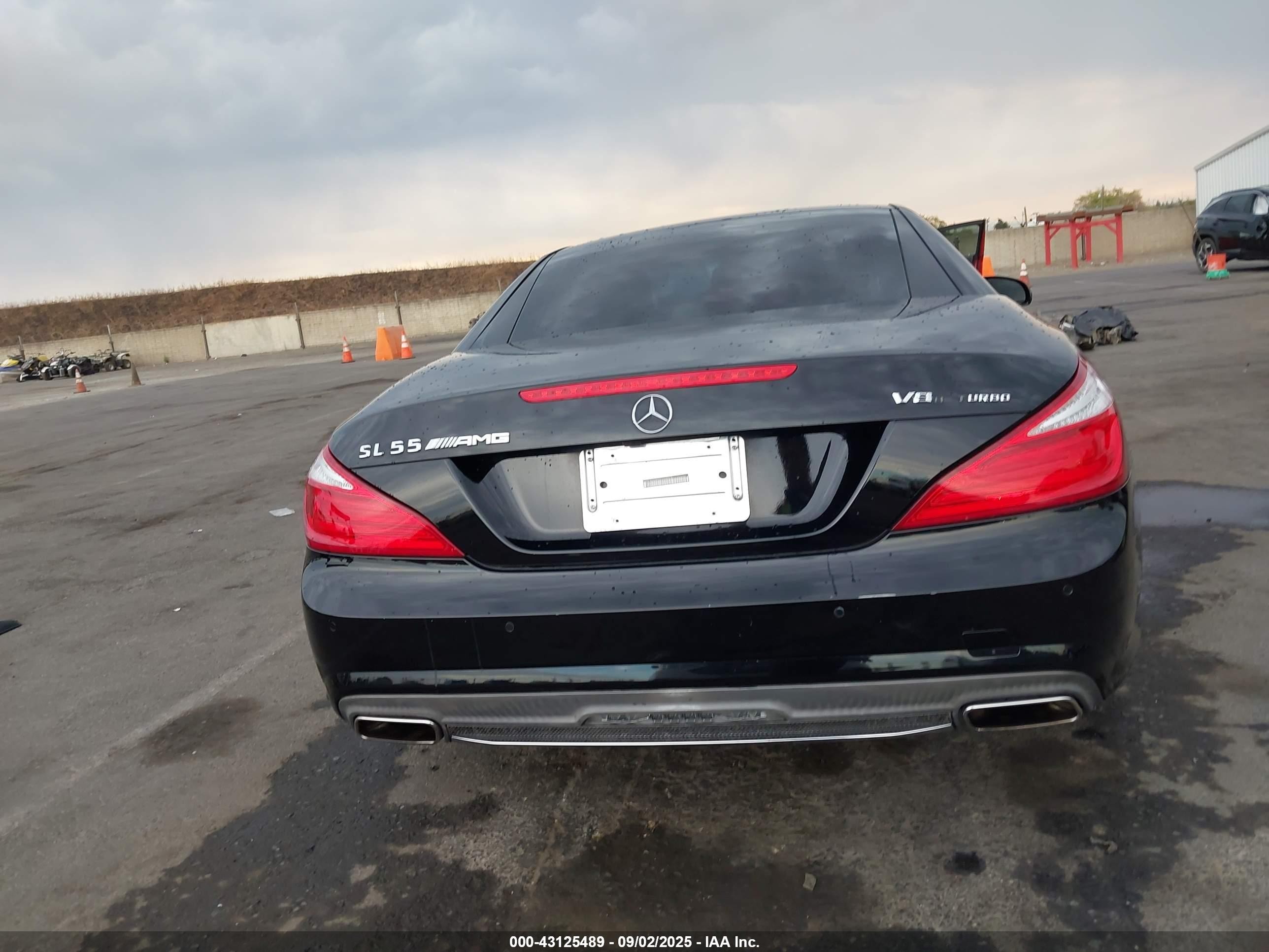 2014 Mercedes-benz Sl 550   Black vin: WDDJK7DA5EF028526