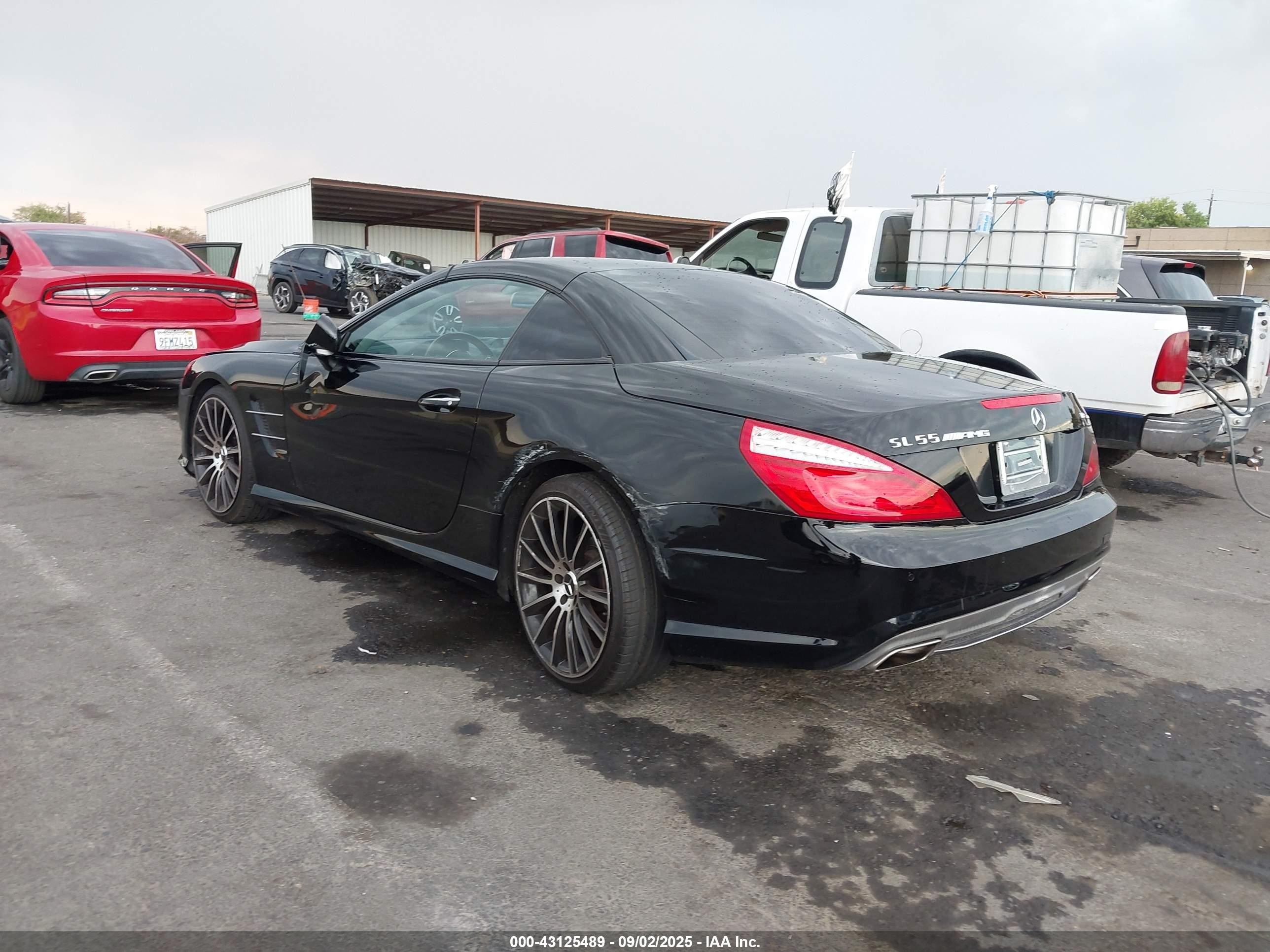 2014 Mercedes-benz Sl 550   Black vin: WDDJK7DA5EF028526