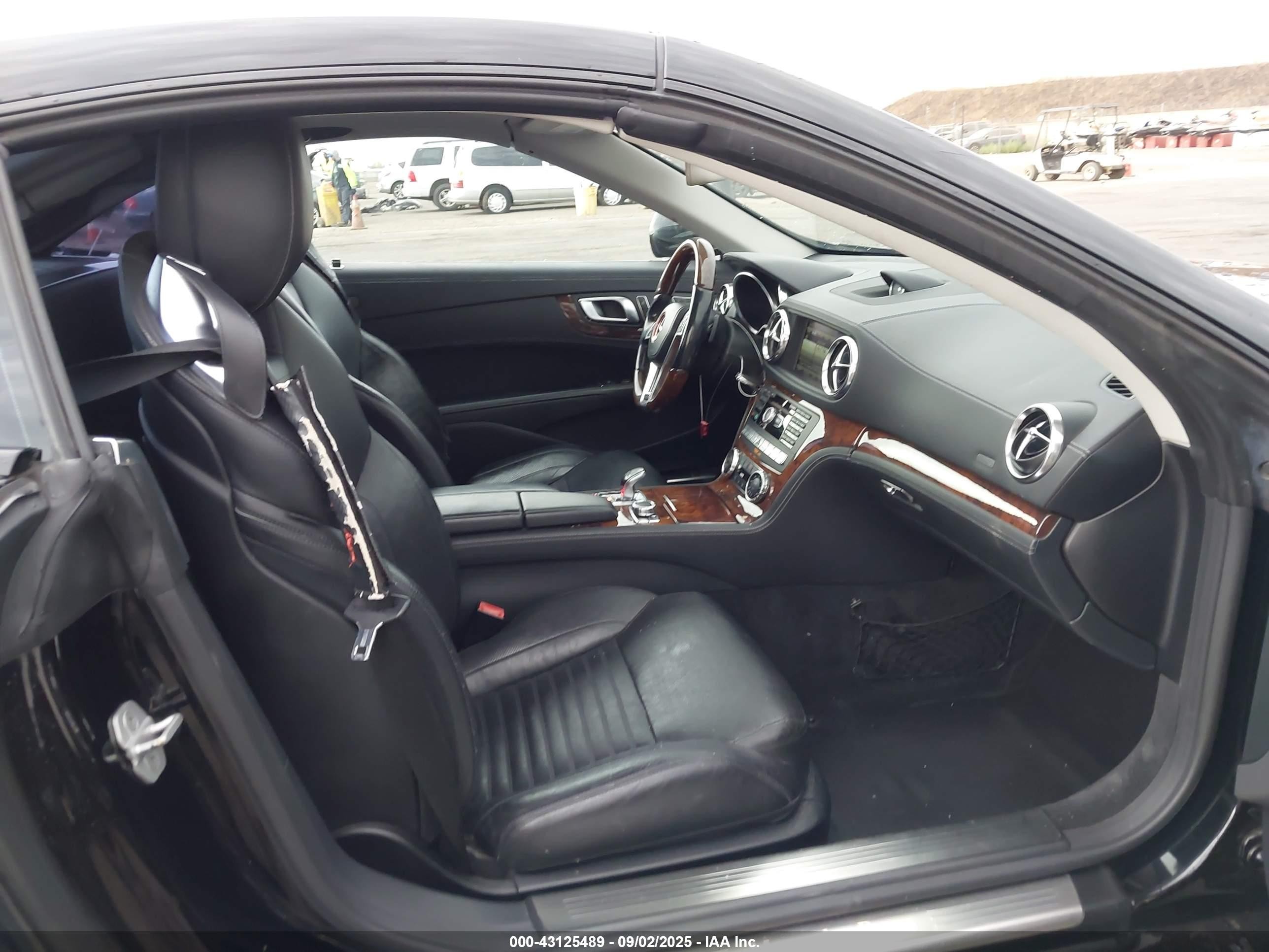 2014 Mercedes-benz Sl 550   Black vin: WDDJK7DA5EF028526