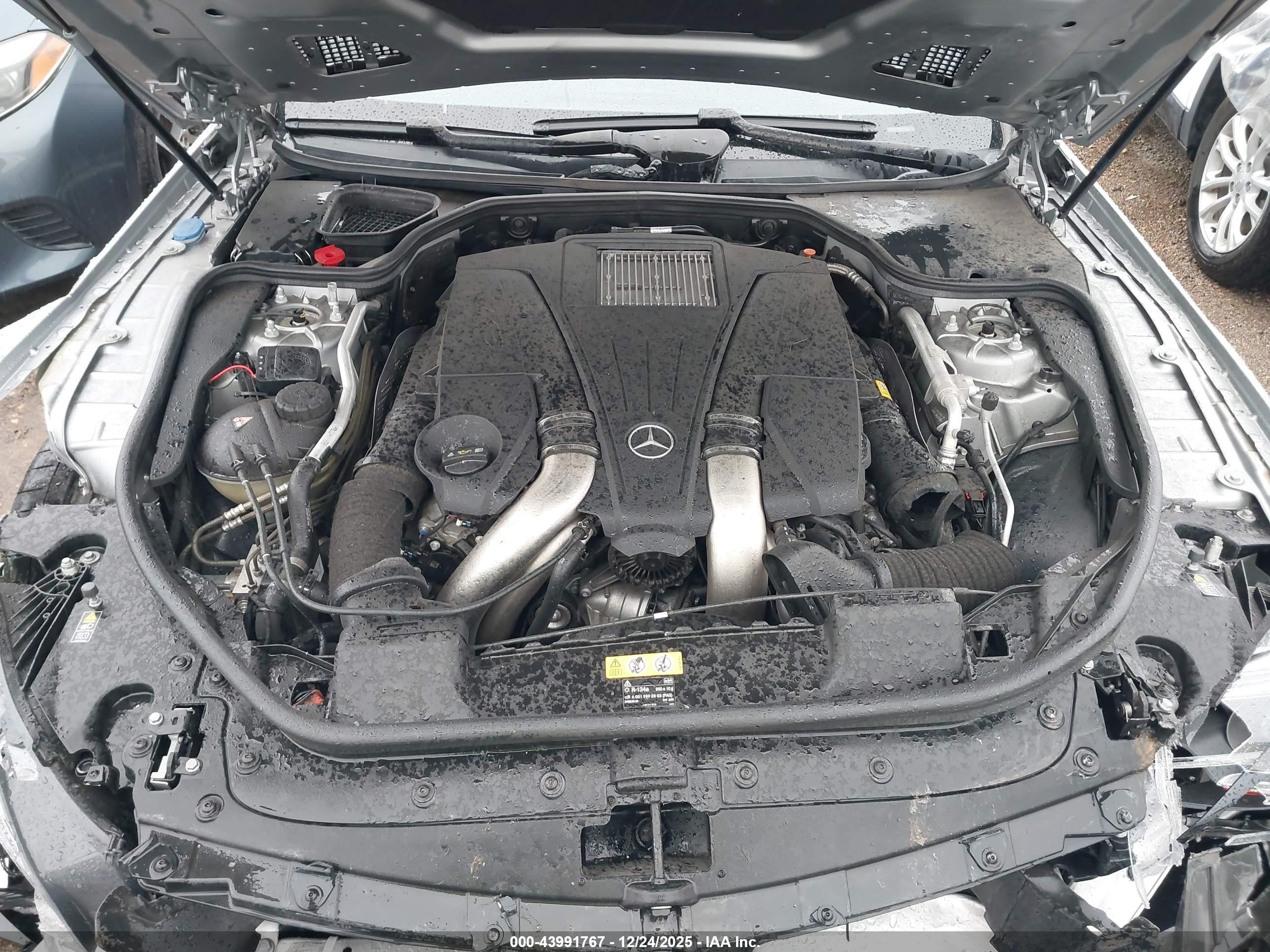 2014 Mercedes-benz Sl 550   Серый vin: WDDJK7DA5EF029093