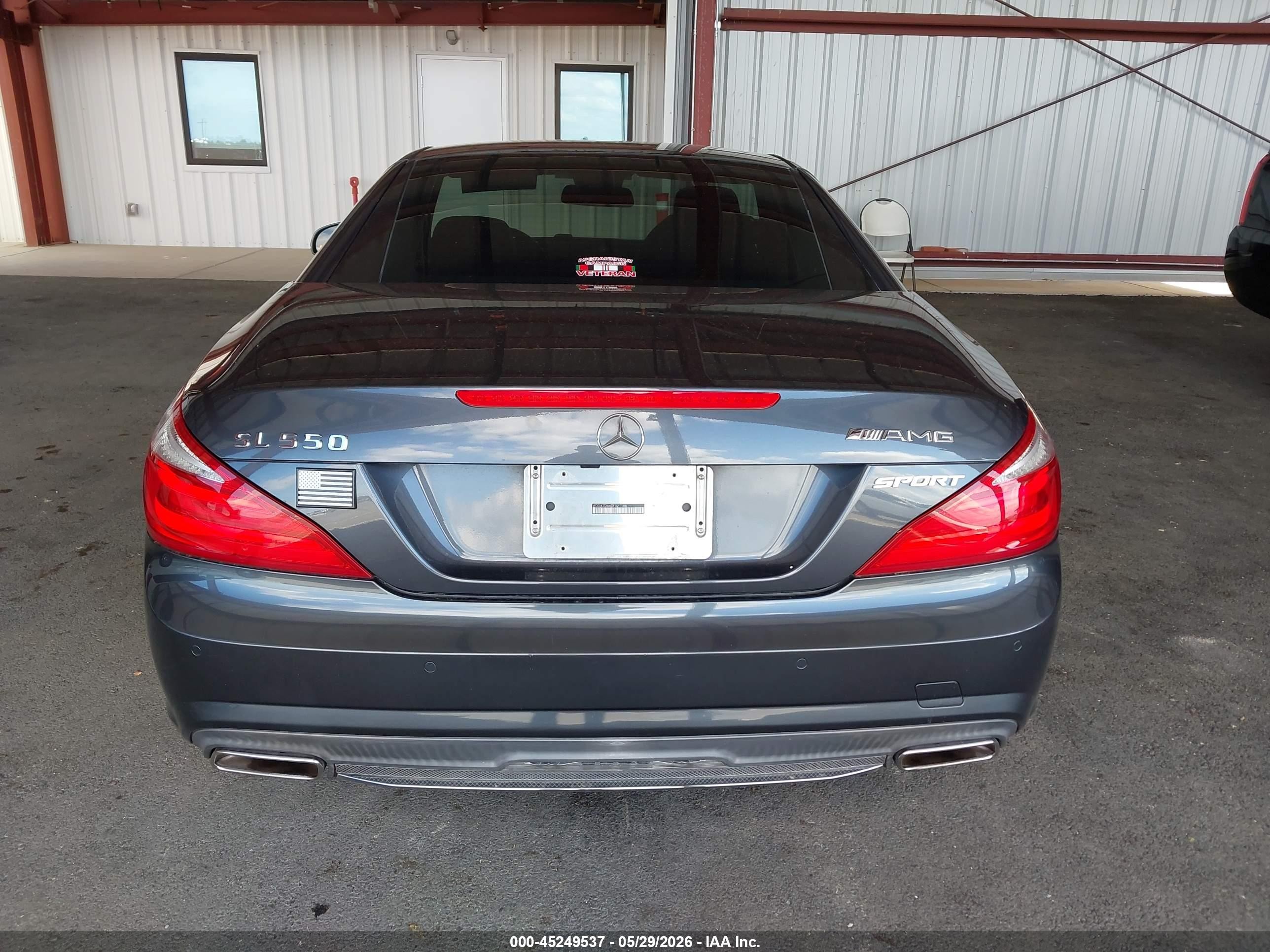 2013 Mercedes-benz Sl 550   Gray vin: WDDJK7DA6DF021146