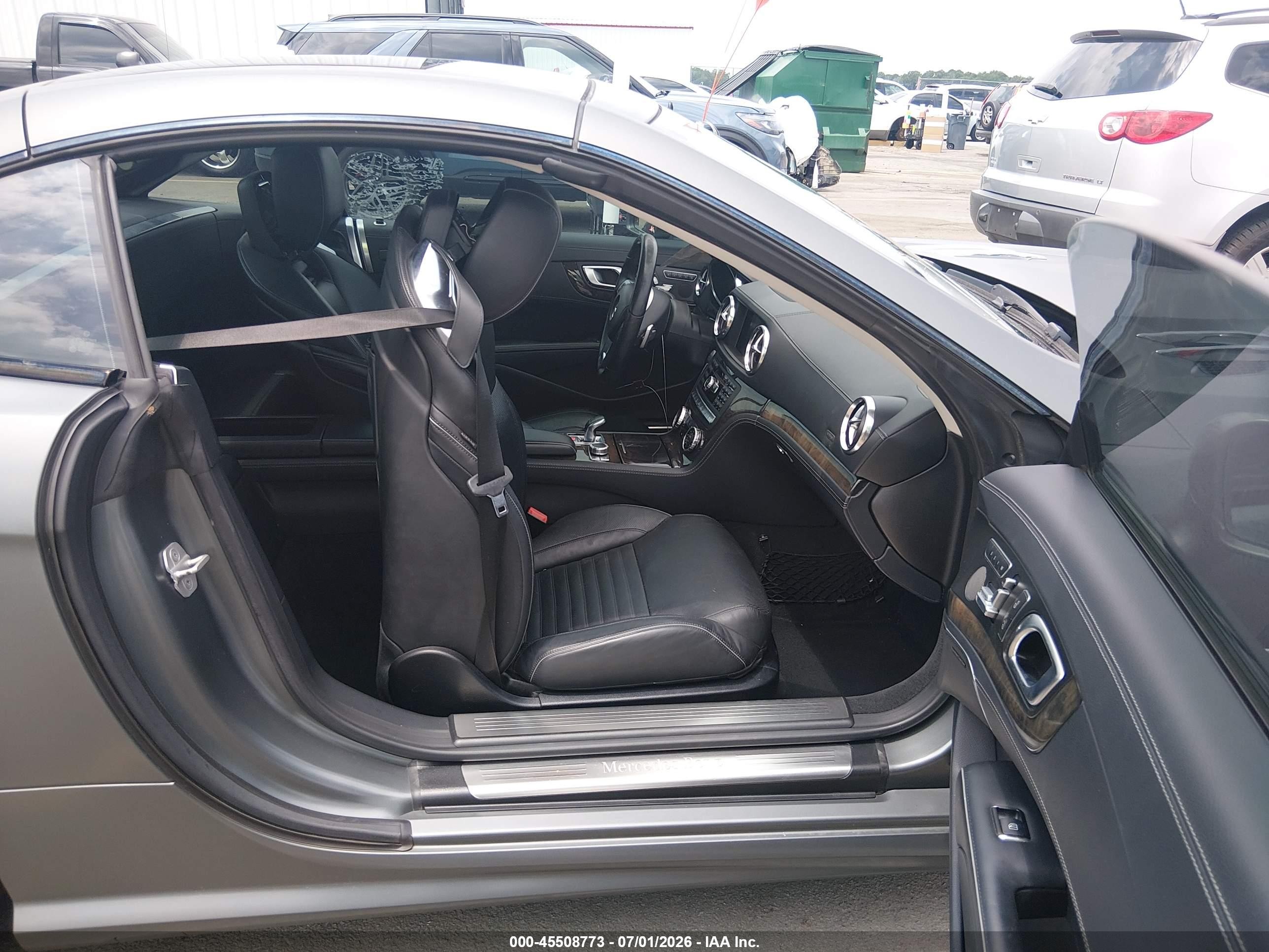 2014 Mercedes-benz Sl 550   Gray vin: WDDJK7DA6EF024291