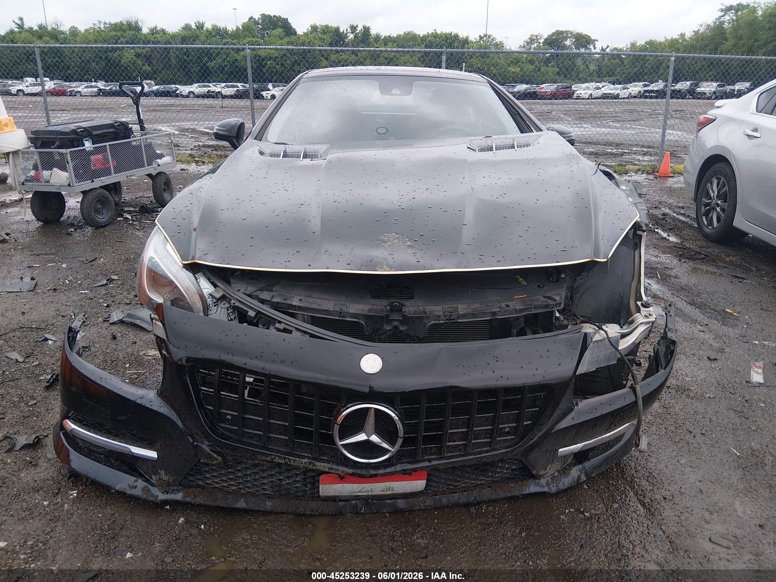 2013 Mercedes-benz Sl 550 Black vin: WDDJK7DA7DF012407