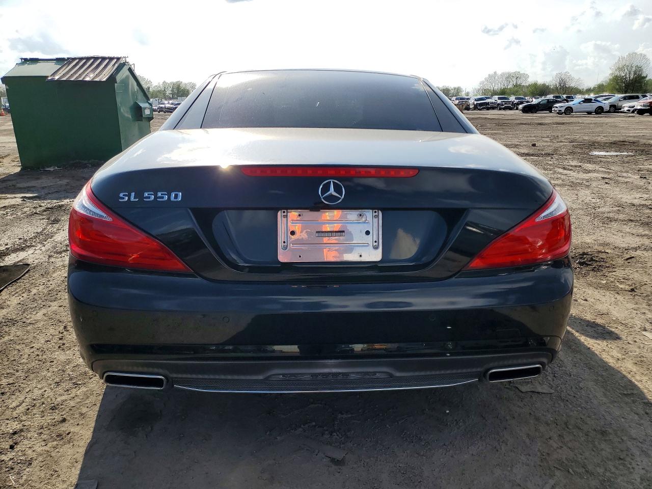 2014 Mercedes-benz Sl 550 Black vin: WDDJK7DA7EF021478