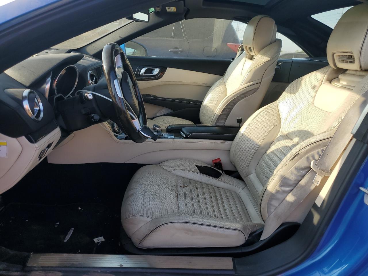 2014 Mercedes-benz Sl 550 Blue vin: WDDJK7DA7EF026387