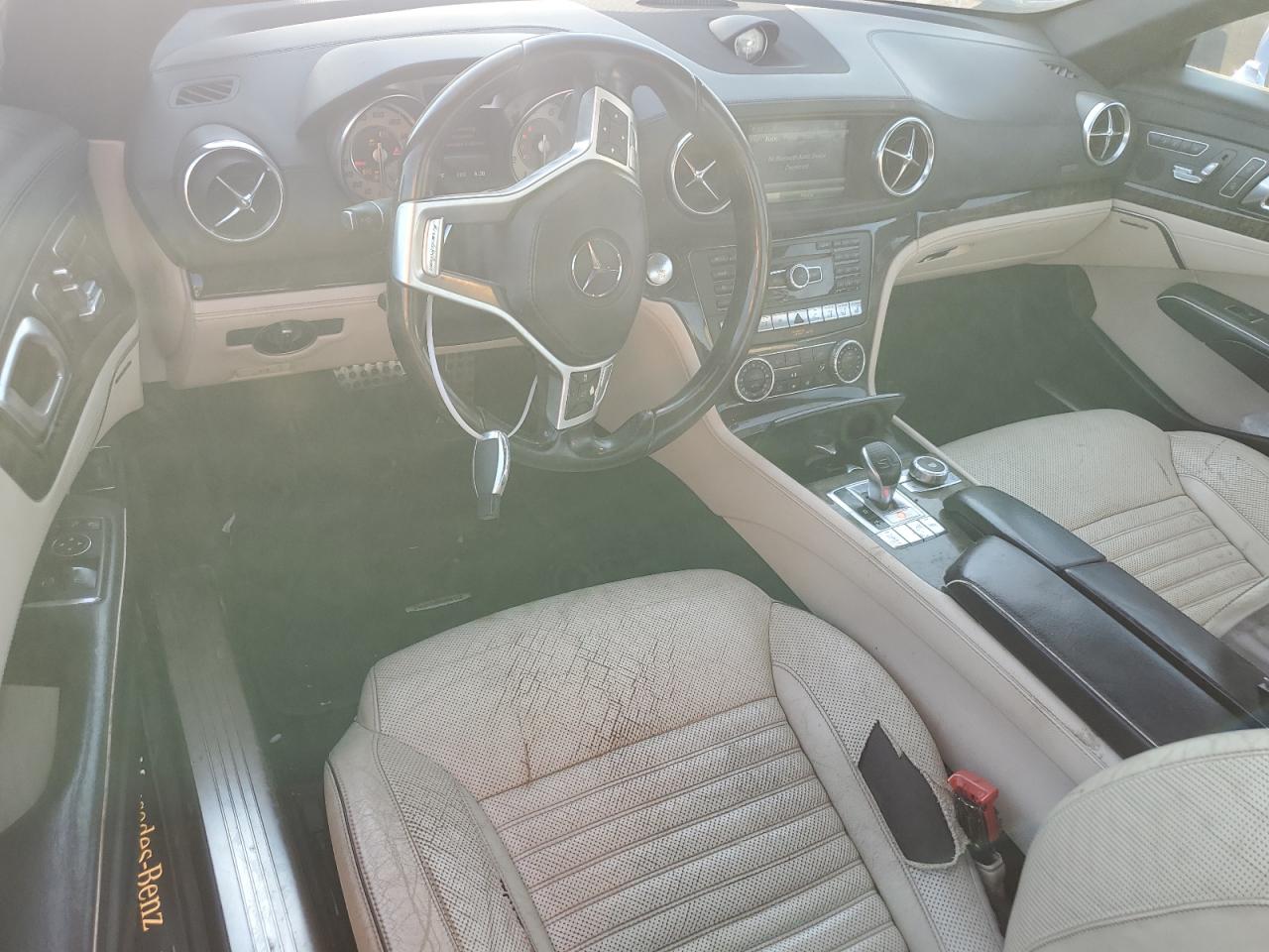 2014 Mercedes-benz Sl 550 Blue vin: WDDJK7DA7EF026387