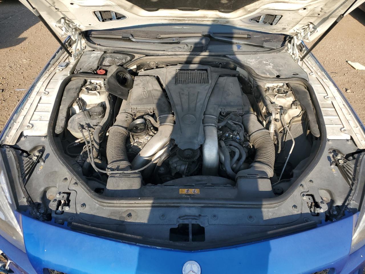 2014 Mercedes-benz Sl 550 Blue vin: WDDJK7DA7EF026387