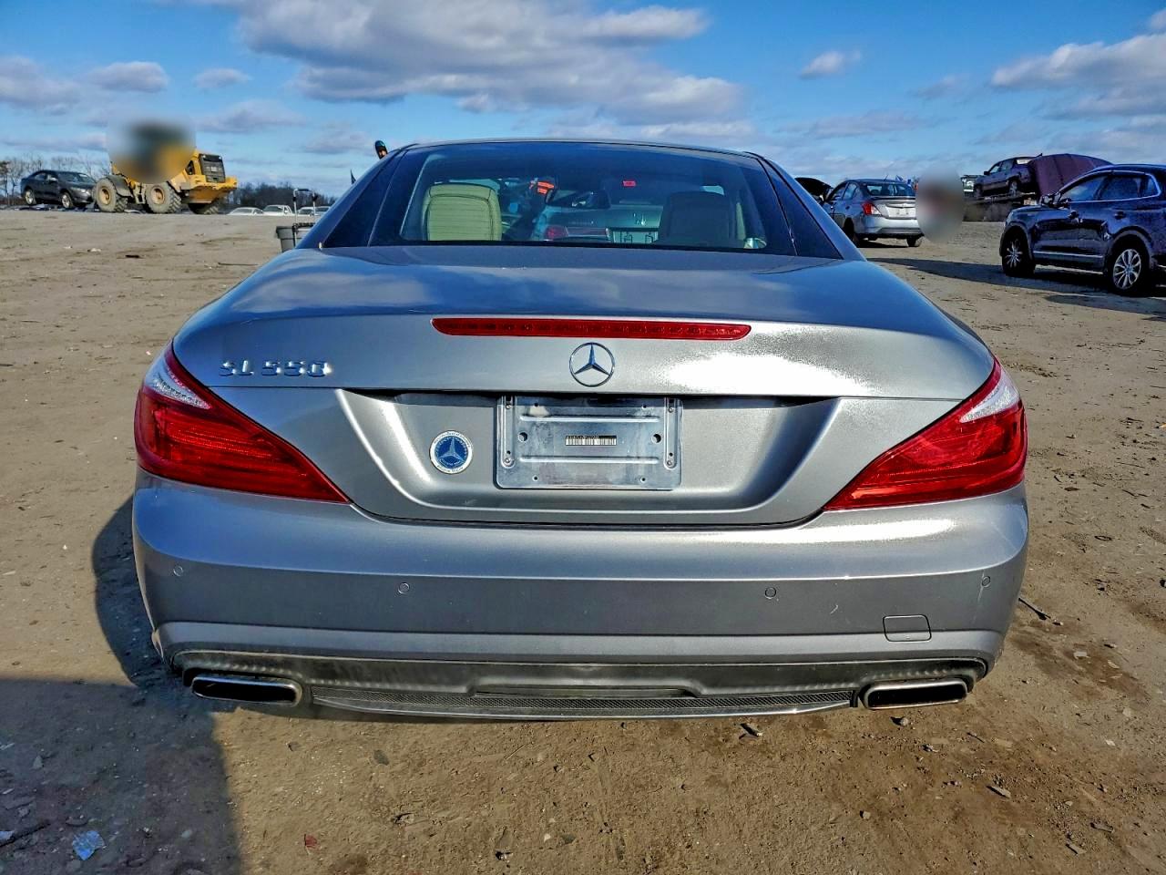 2014 Mercedes-benz Sl 550 Серый vin: WDDJK7DA7EF027202