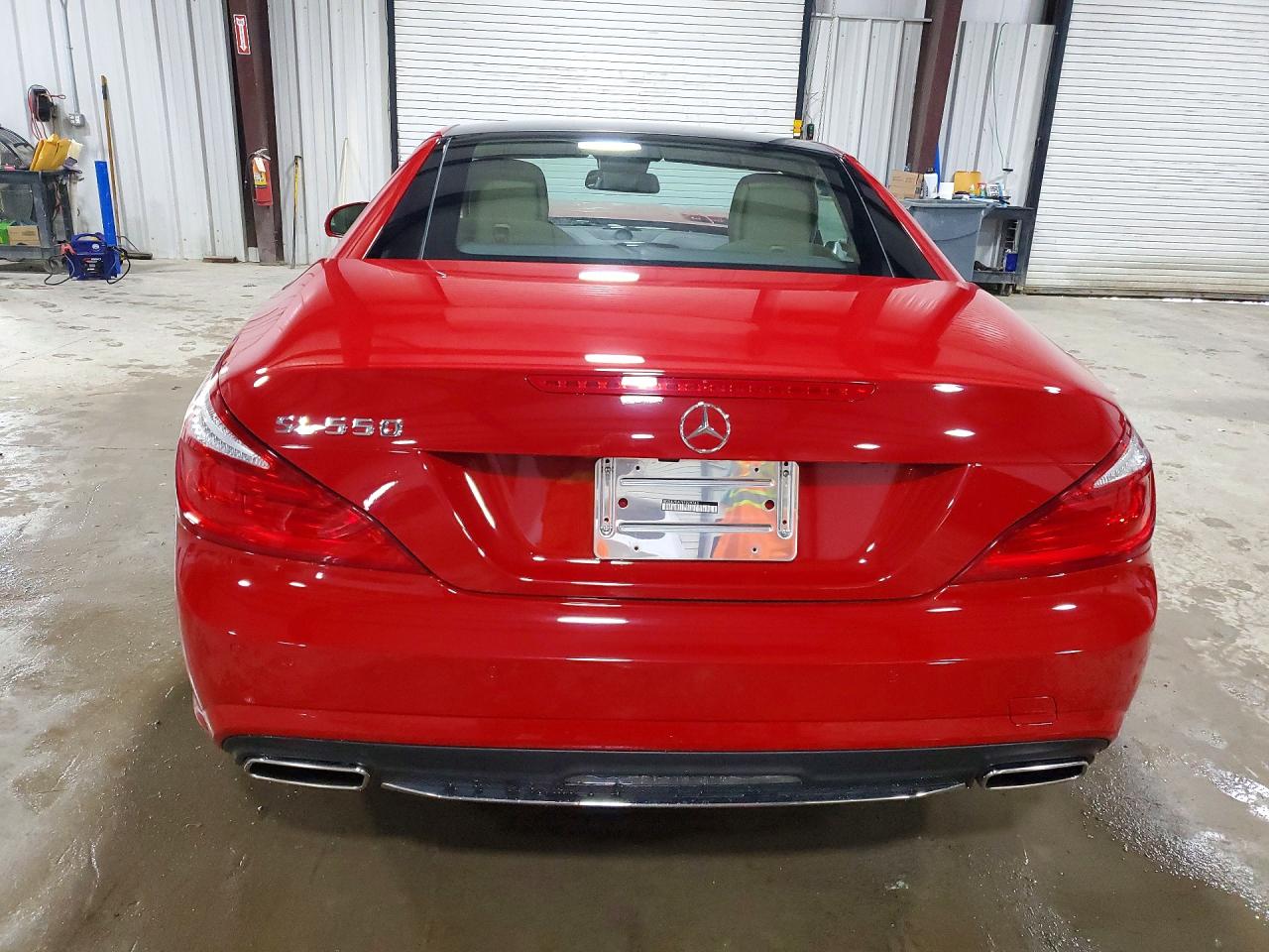 2014 Mercedes-benz Sl 550 Red vin: WDDJK7DA7EF029743