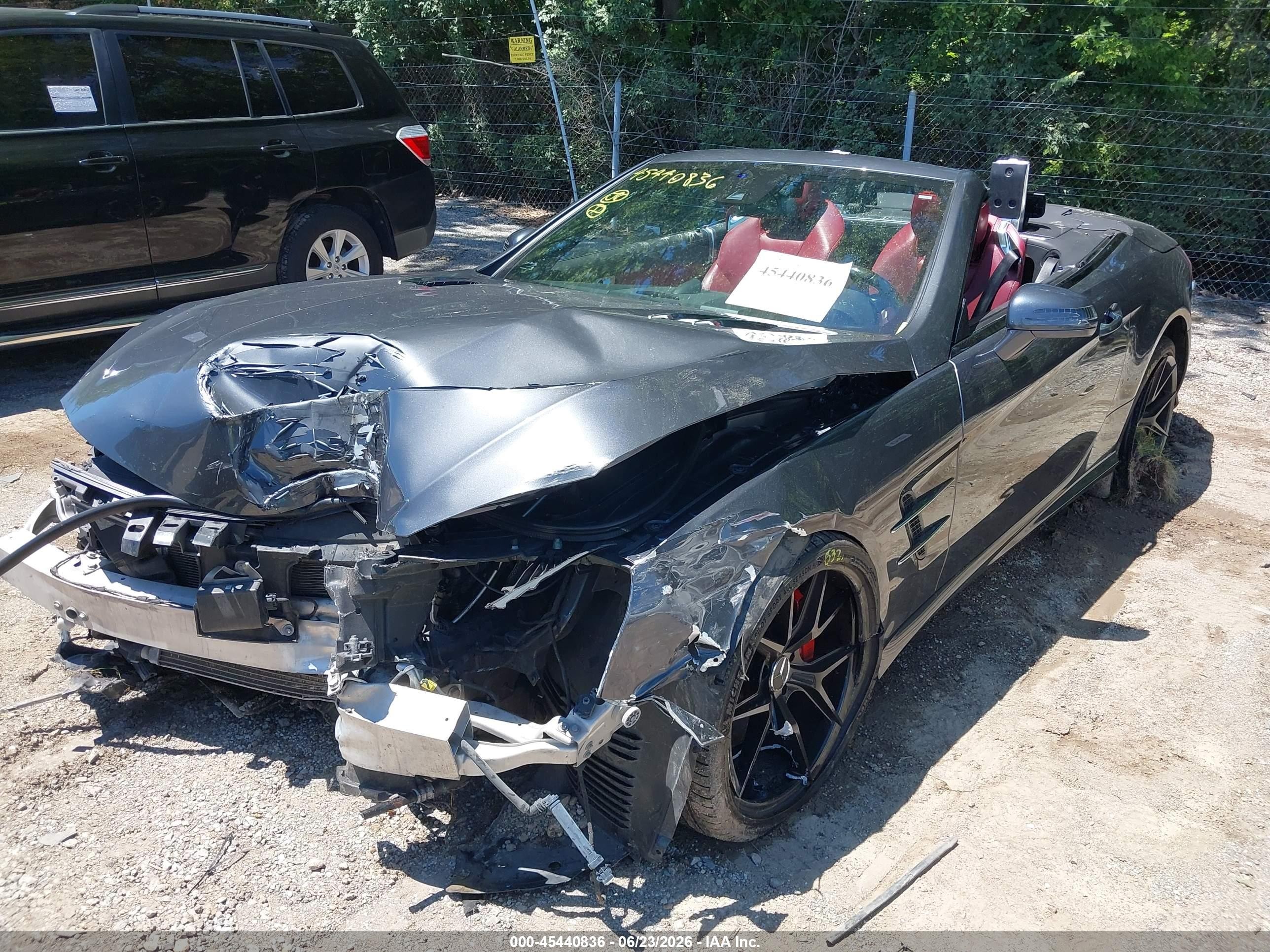 2013 Mercedes-benz Sl 550   Gray vin: WDDJK7DA8DF001271
