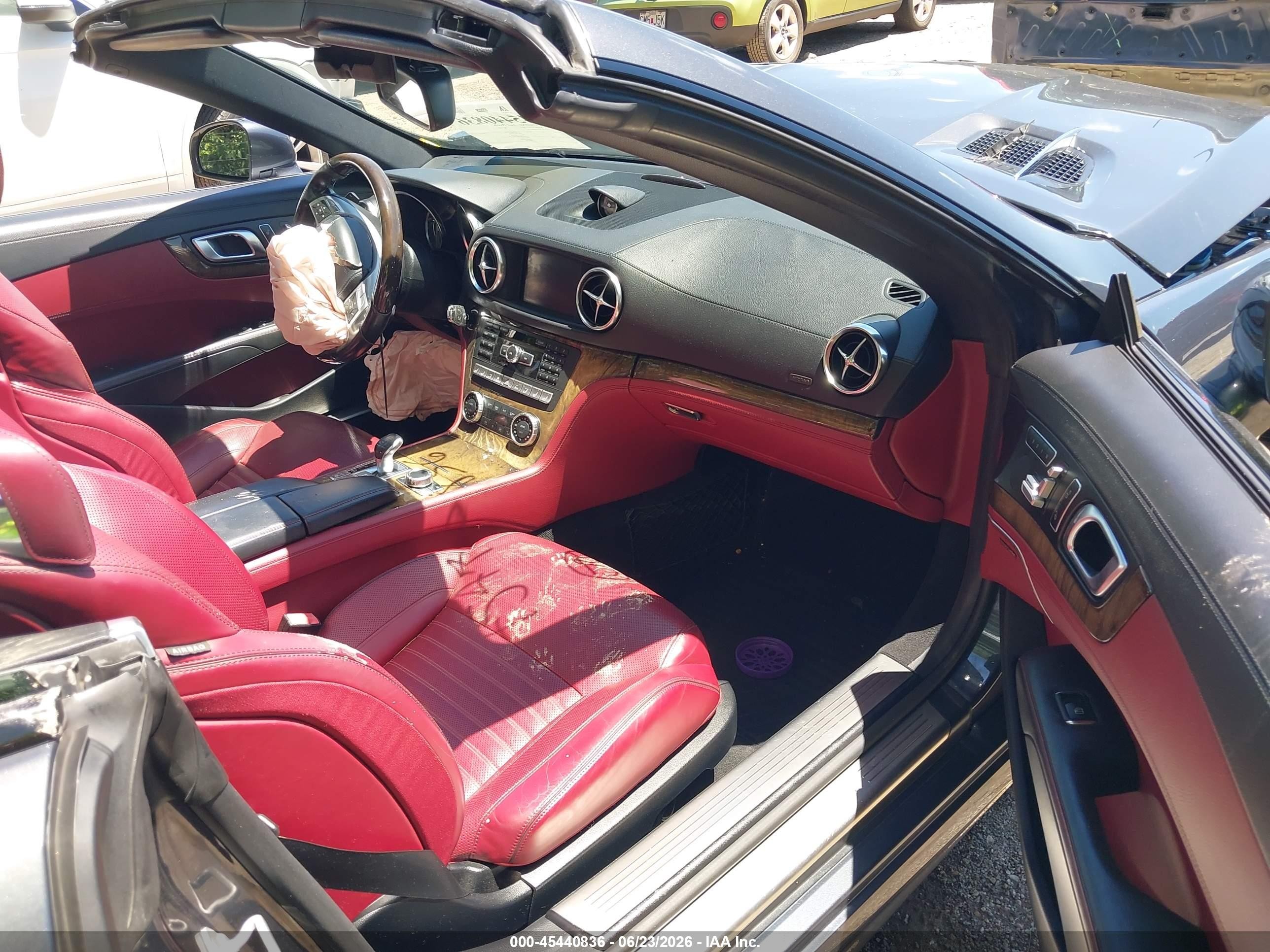 2013 Mercedes-benz Sl 550   Gray vin: WDDJK7DA8DF001271