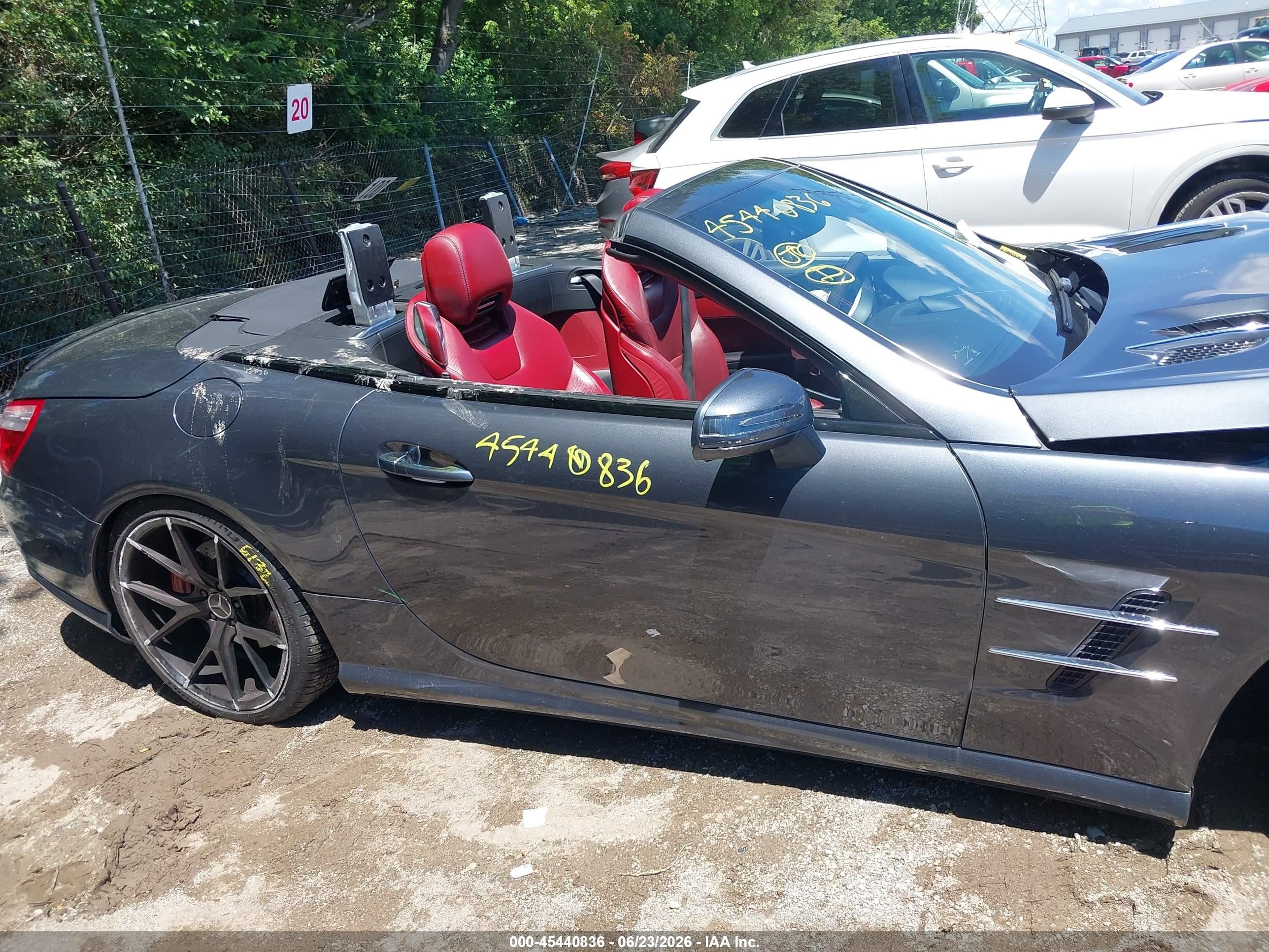 2013 Mercedes-benz Sl 550   Gray vin: WDDJK7DA8DF001271