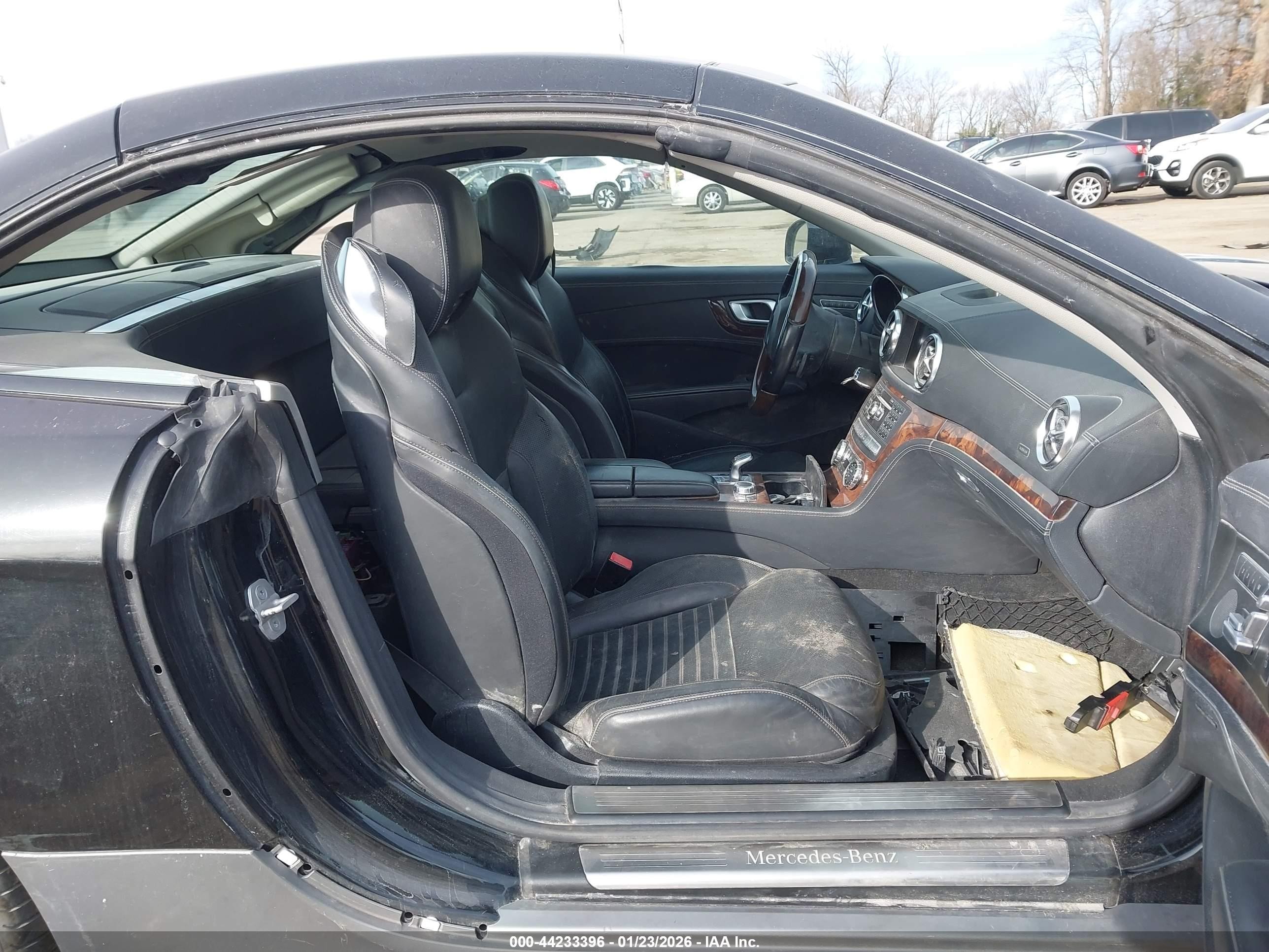 2014 Mercedes-benz Sl 550   Black vin: WDDJK7DA8EF023952