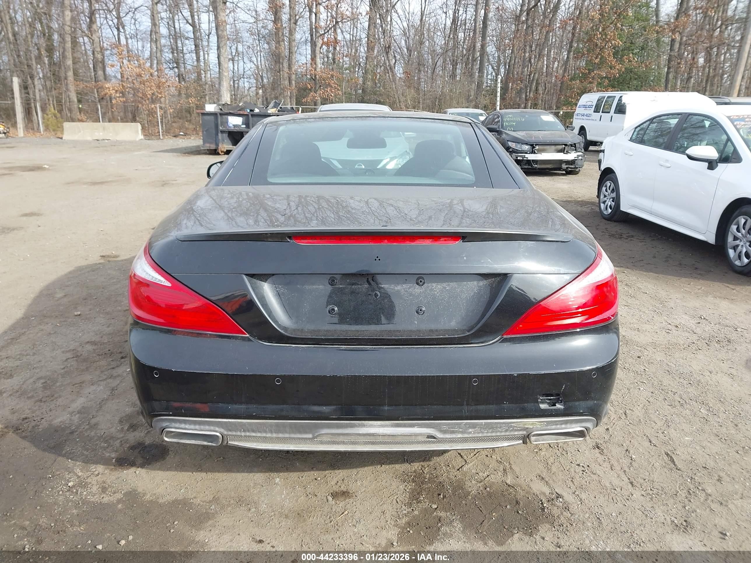 2014 Mercedes-benz Sl 550   Black vin: WDDJK7DA8EF023952